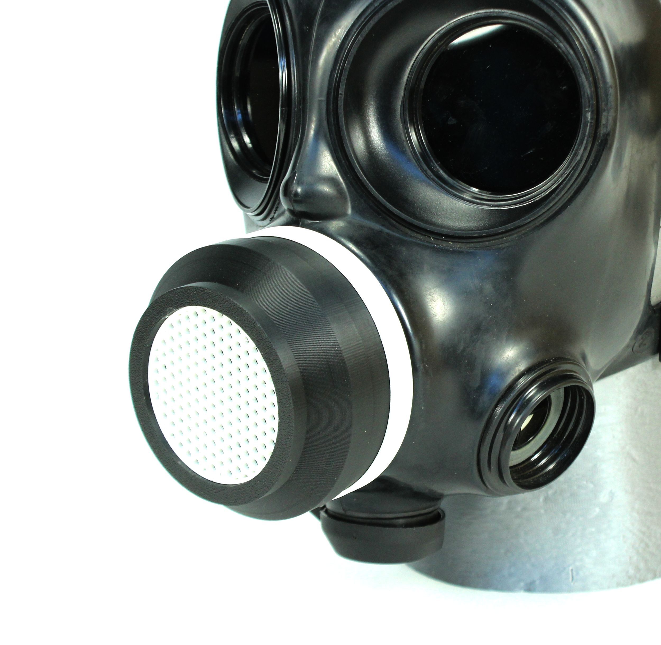 OM-90, CM-7, CM-7M Gasmasken Adapter auf Schraubkappe Gasmaske Gasmask
