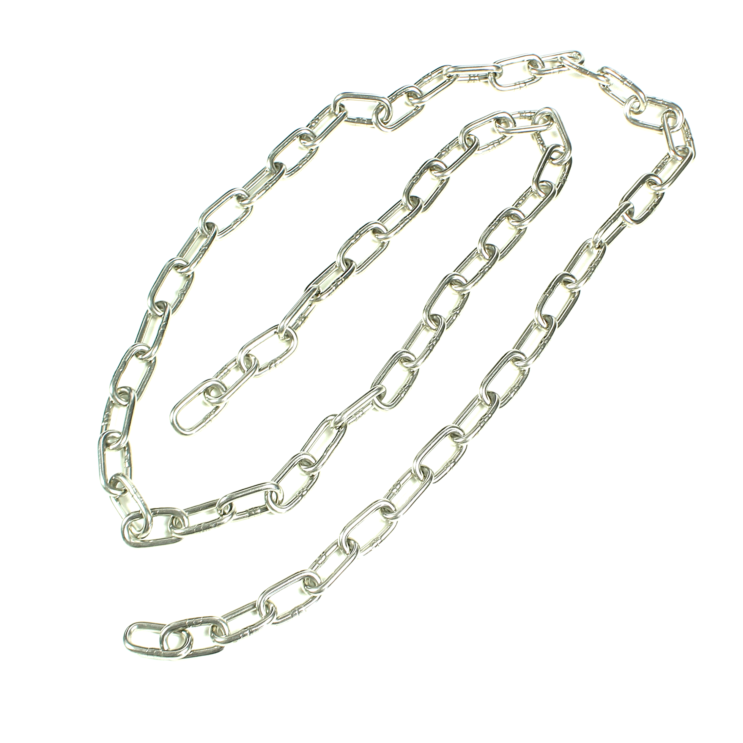1m Edelstahl Kette Rundstahlkette 2mm kurzgliedrig Bondage BDSM SM