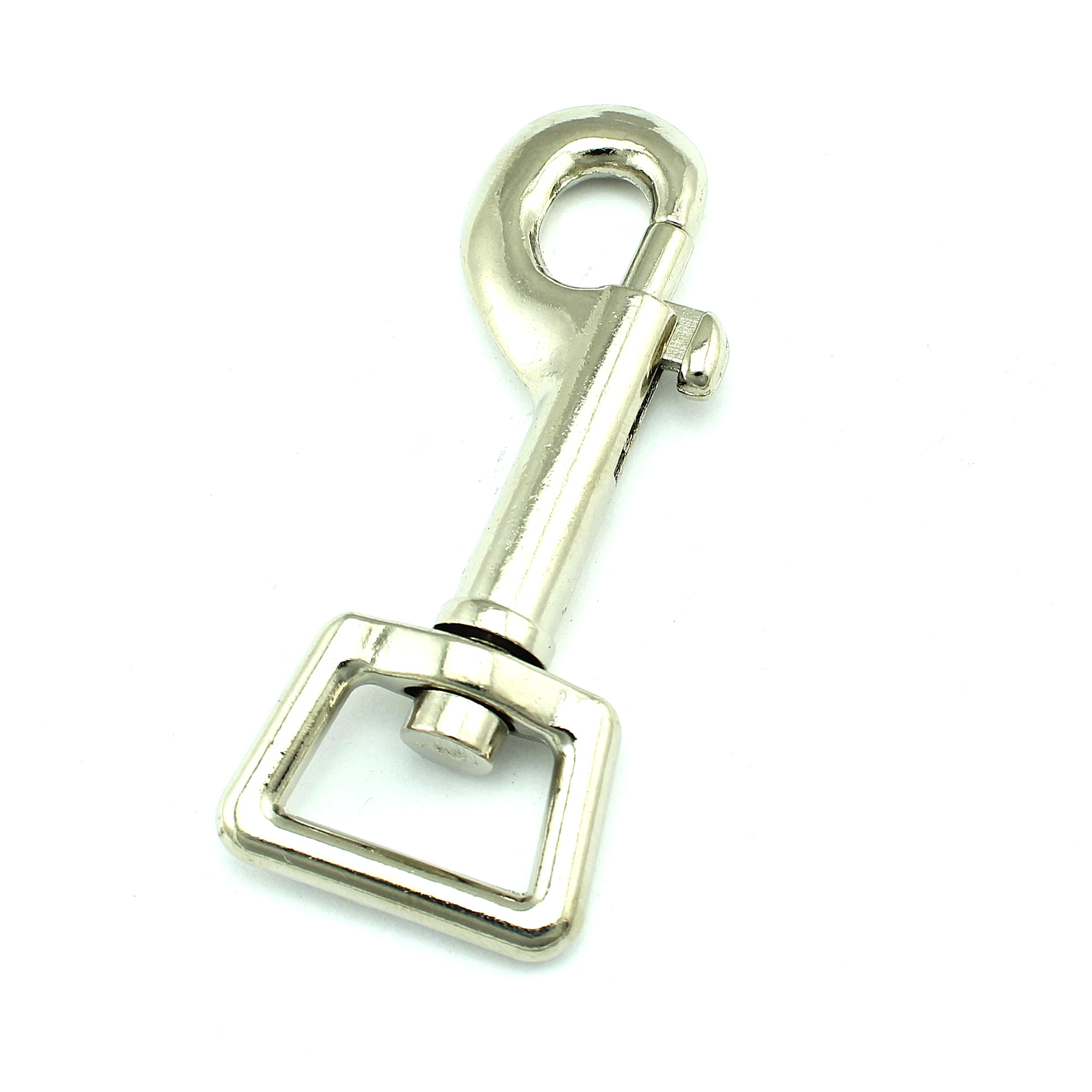 10 Karabinerhaken mit Wirbel 77 x 29mm Gurtb: 19mm Bolzenkarabiner