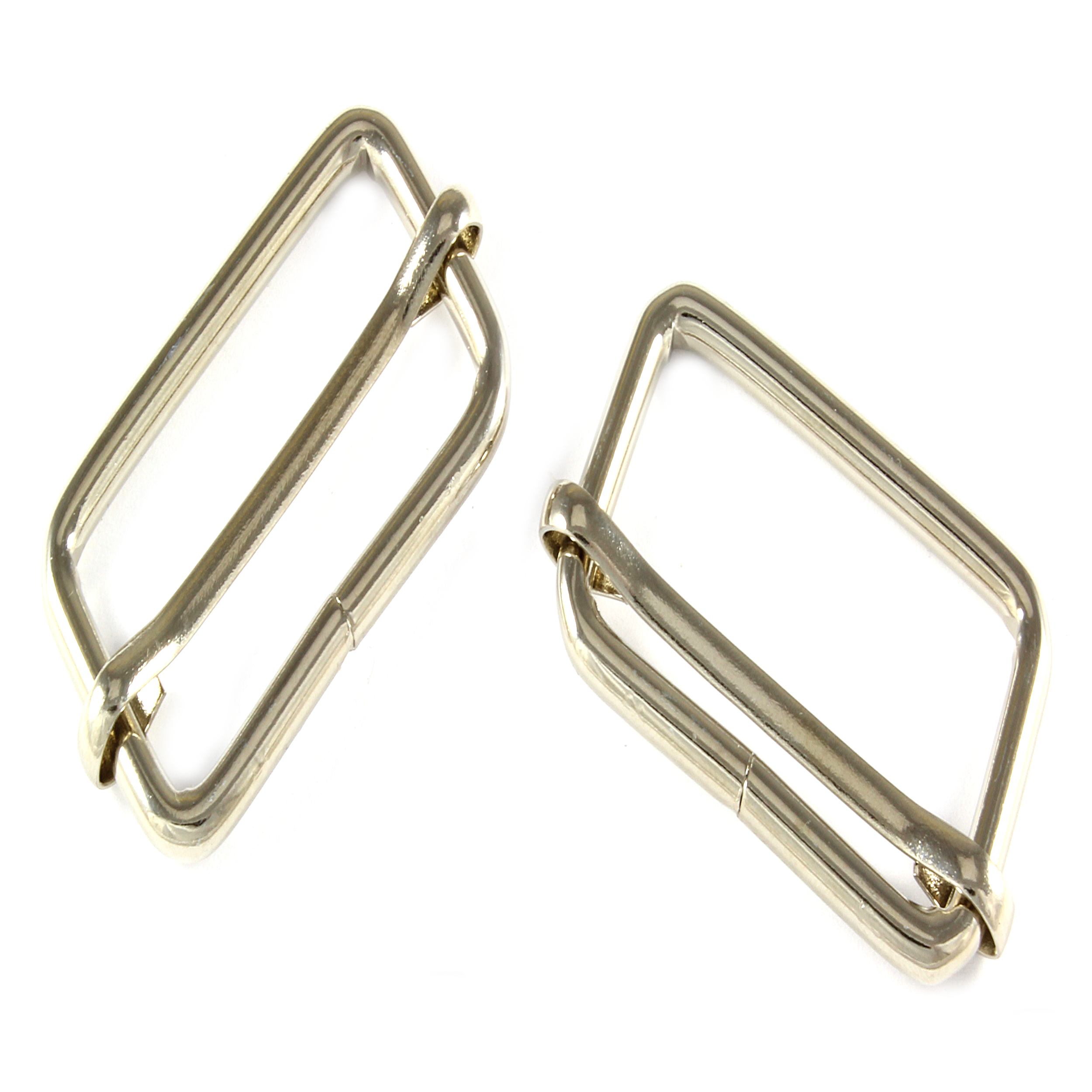 25er Pack 35 x 15 x 2,5mm Schieber mit beweglichen Steg GurtB: 35mm