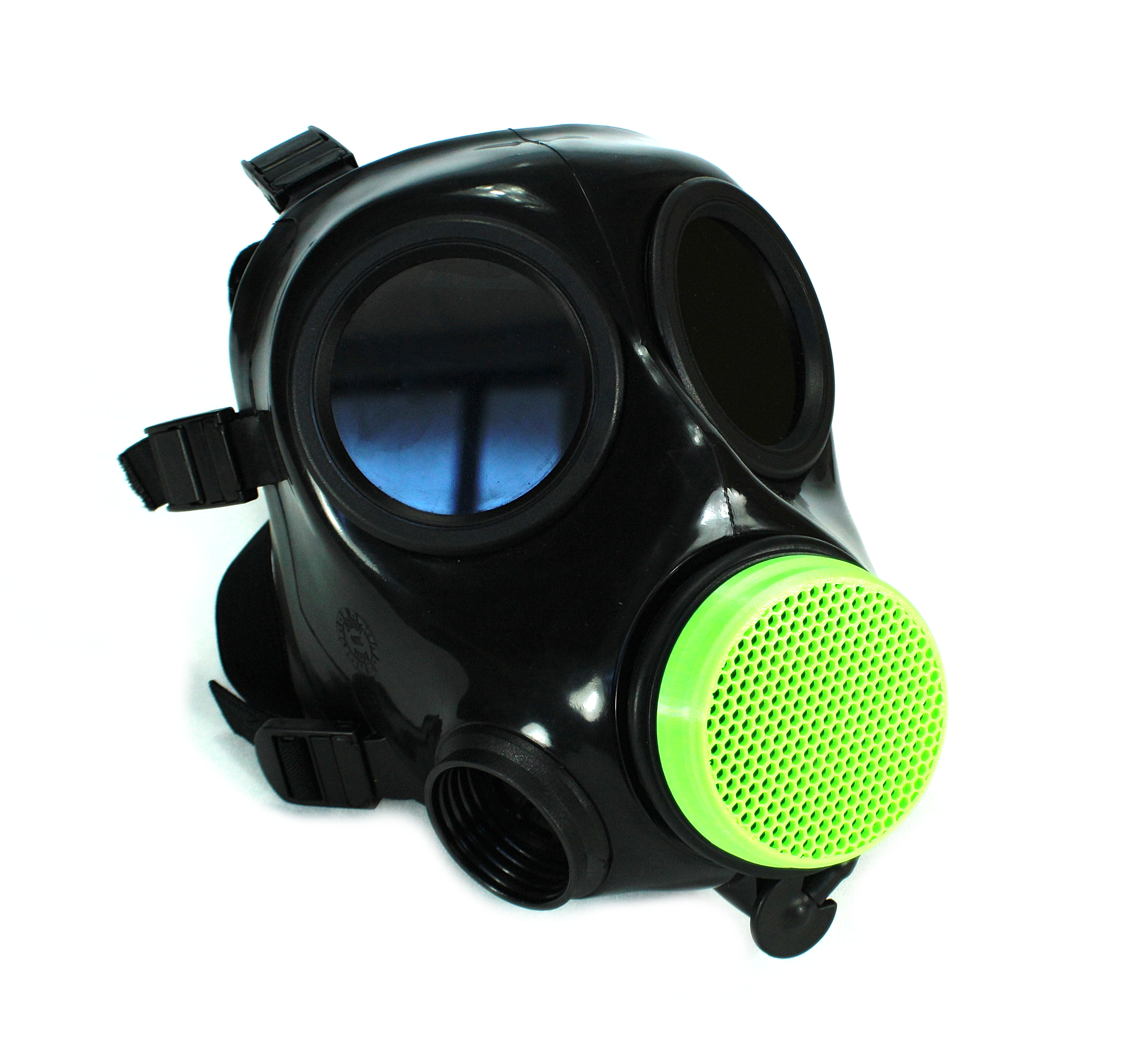 Abdeckkappe für FM12 Gasmaske in Neongrün Gasmask Britische FM12 SAS