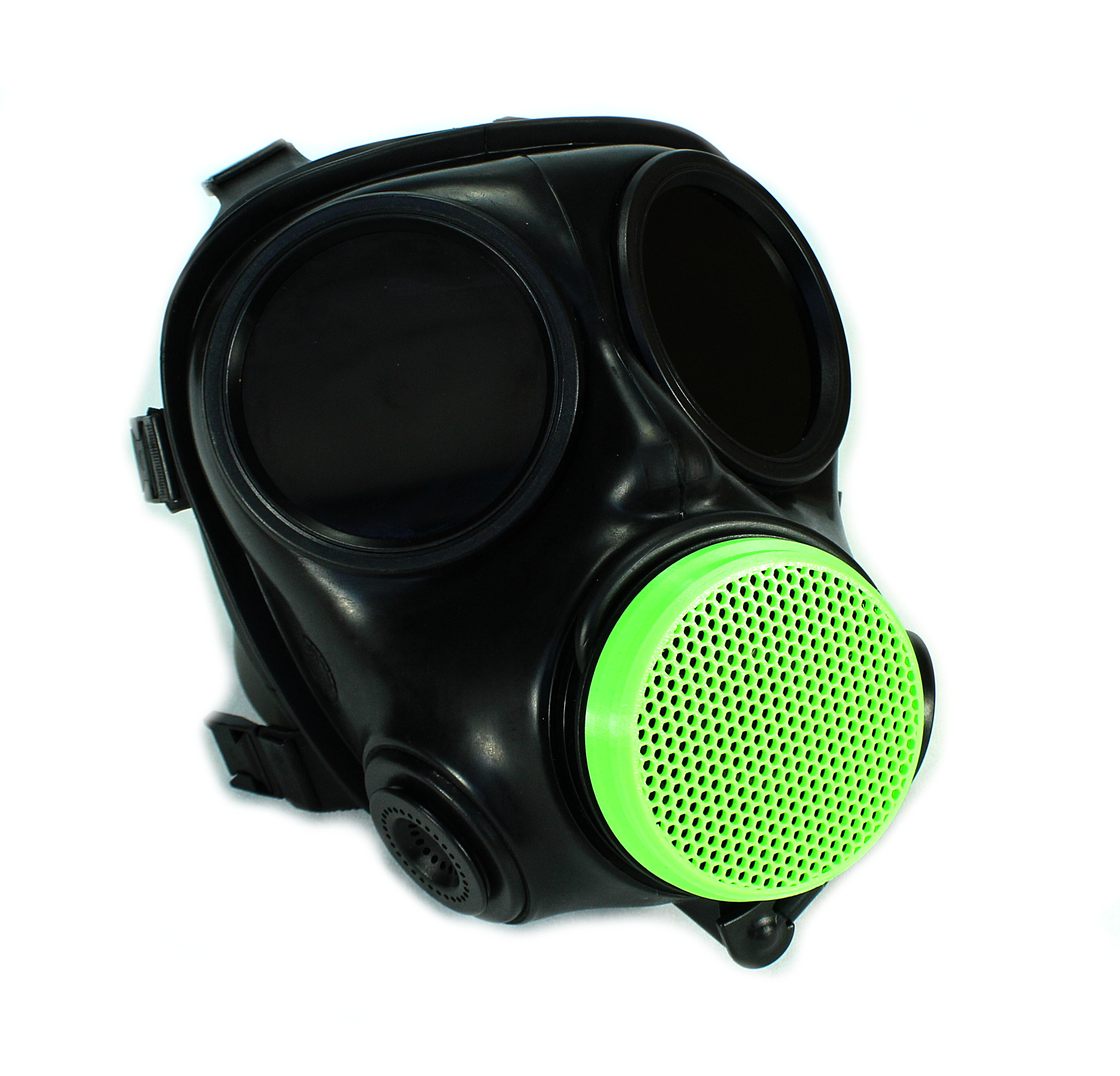 Abdeckkappe für S10 Gasmaske in Neongrün Gasmask Britische S10