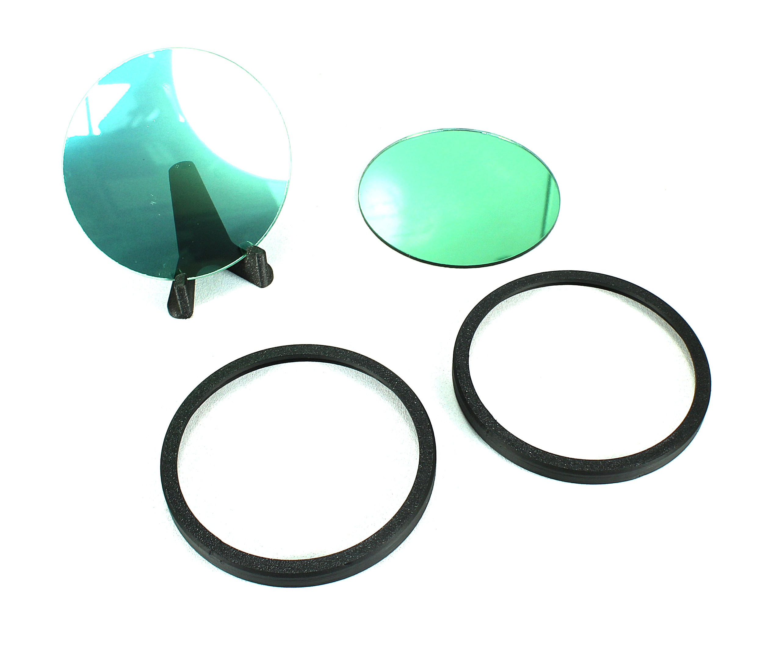 Outsert Linsen für S10 Gasmaske Smaragdgrün Außenring Gasmask Britische S10