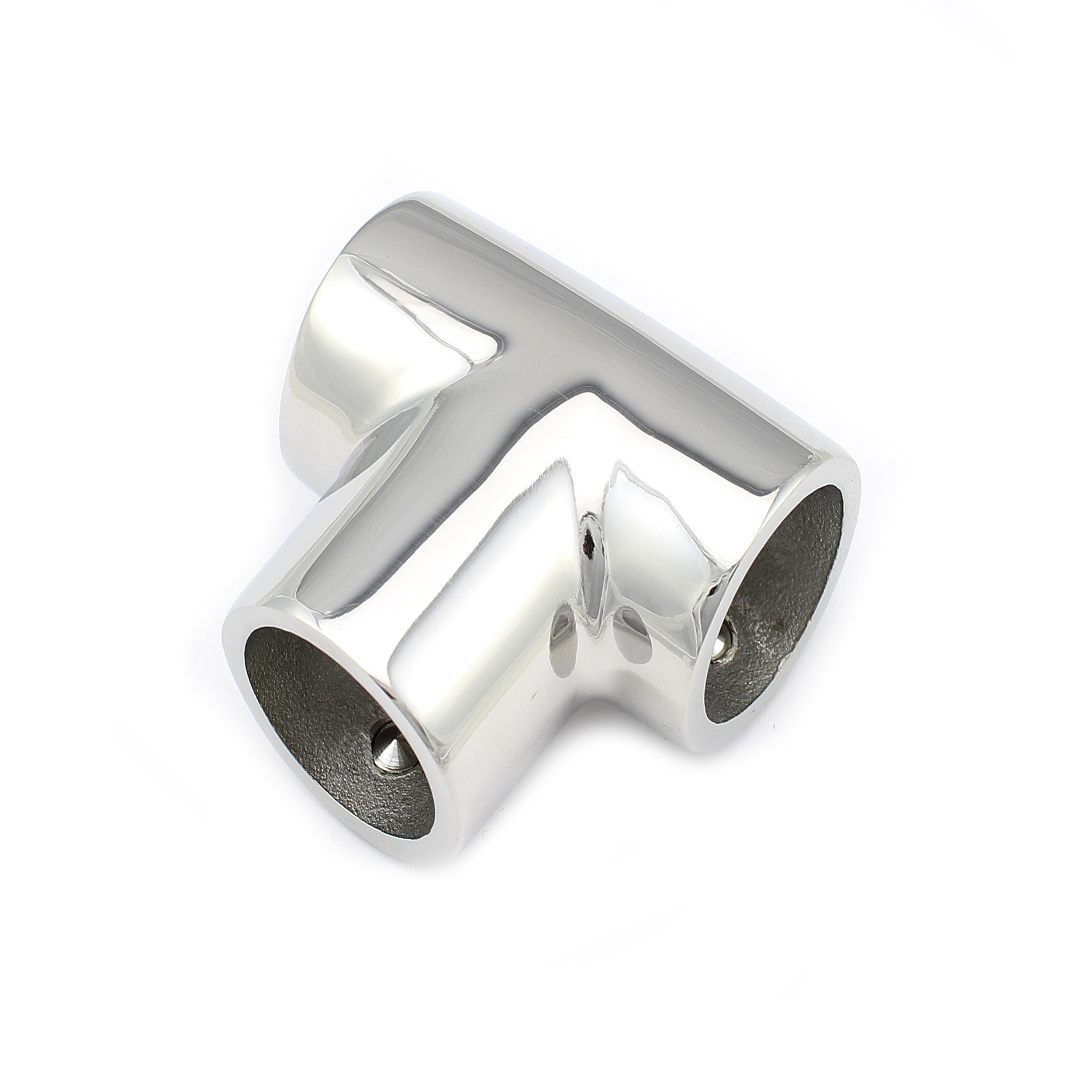 T-Stück 90° Grad Rohrmittelstück Durchmesser 22mm Reling Zubehör