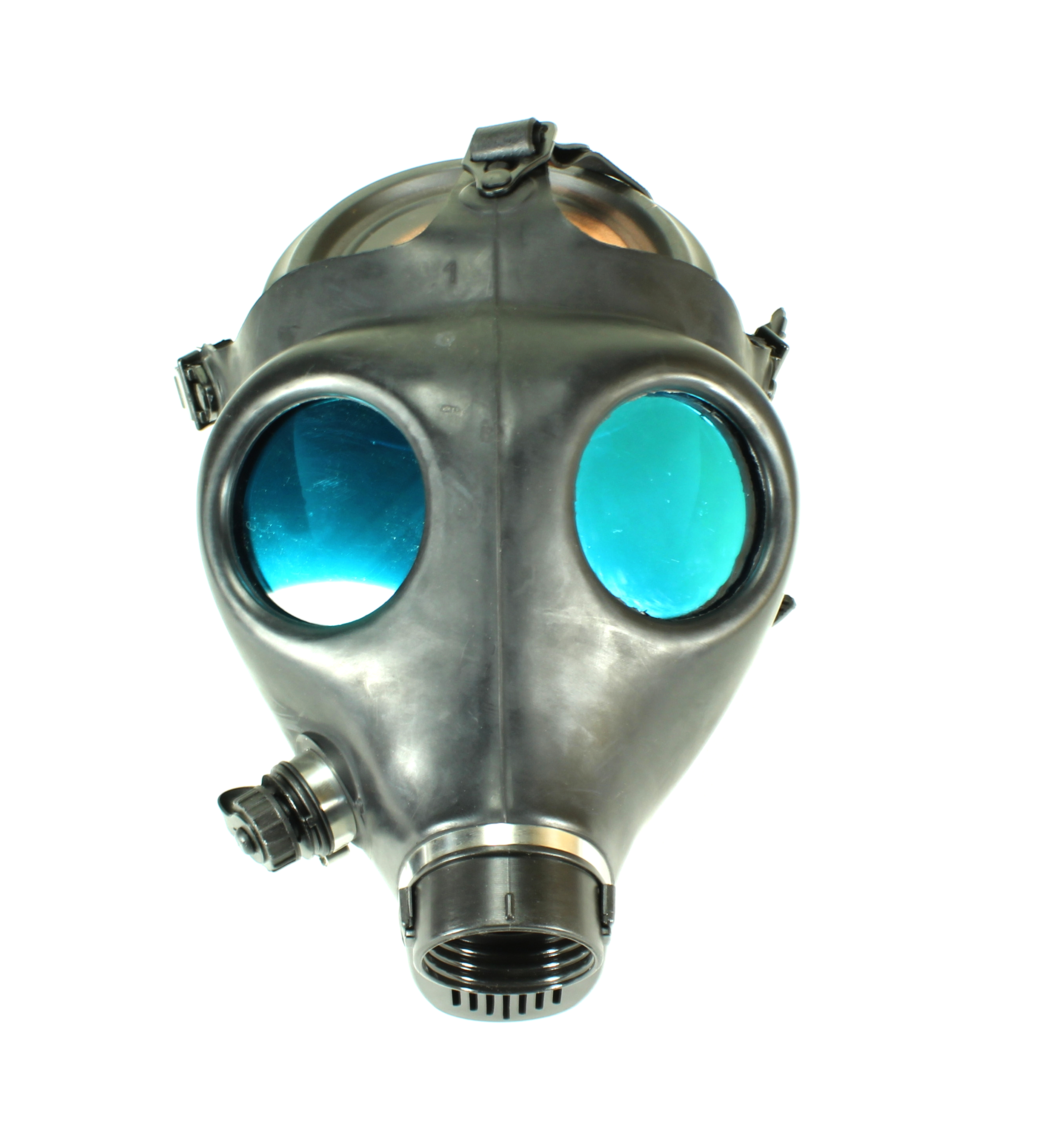 Ersatzgläser Eisblau für Israeli / Israelische 4a1 Gasmaske Gasmask