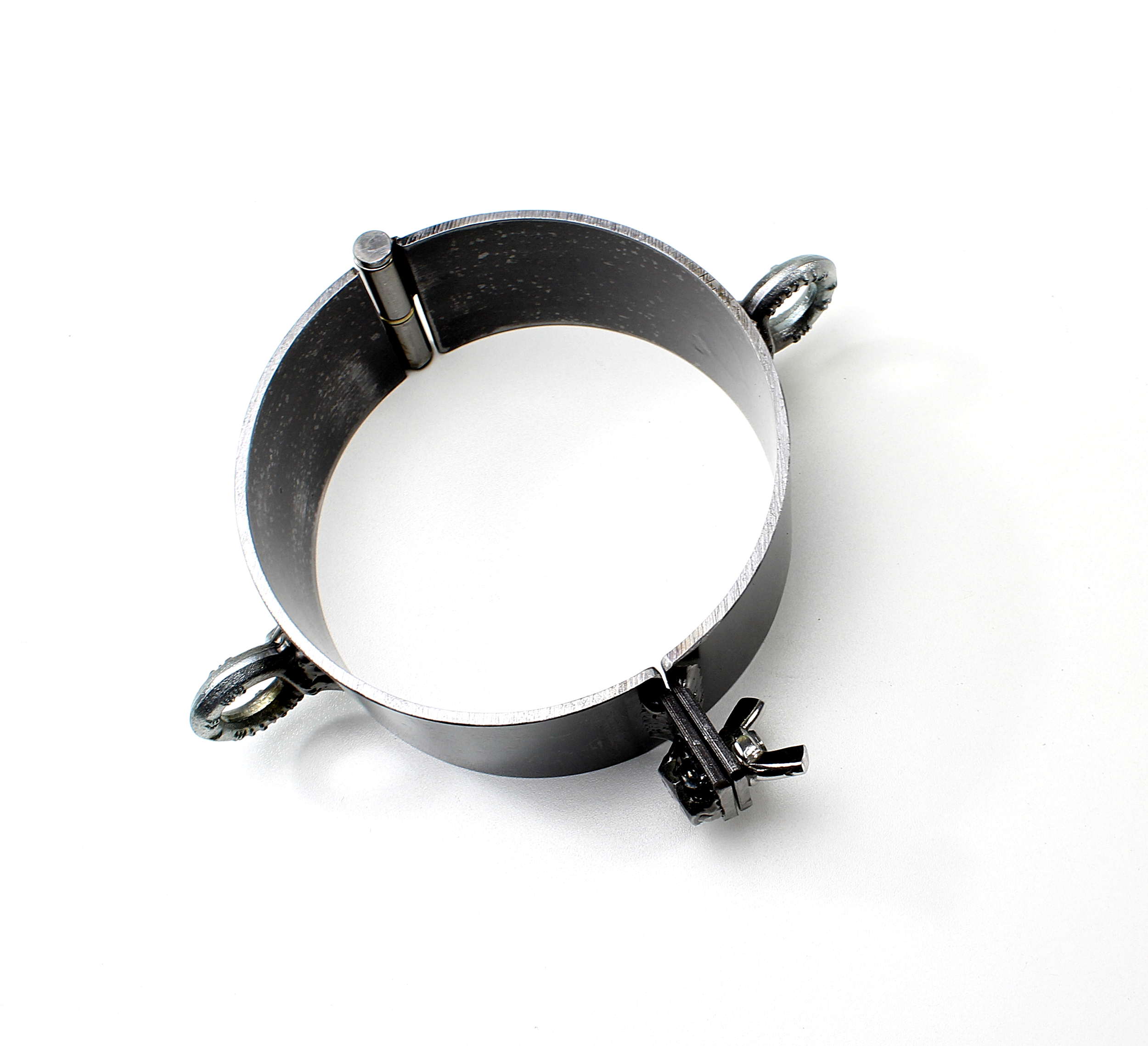 Halsfessel Eisenfessel 155mm Fessel BDSM SM Mittelalter Bondage Knebel