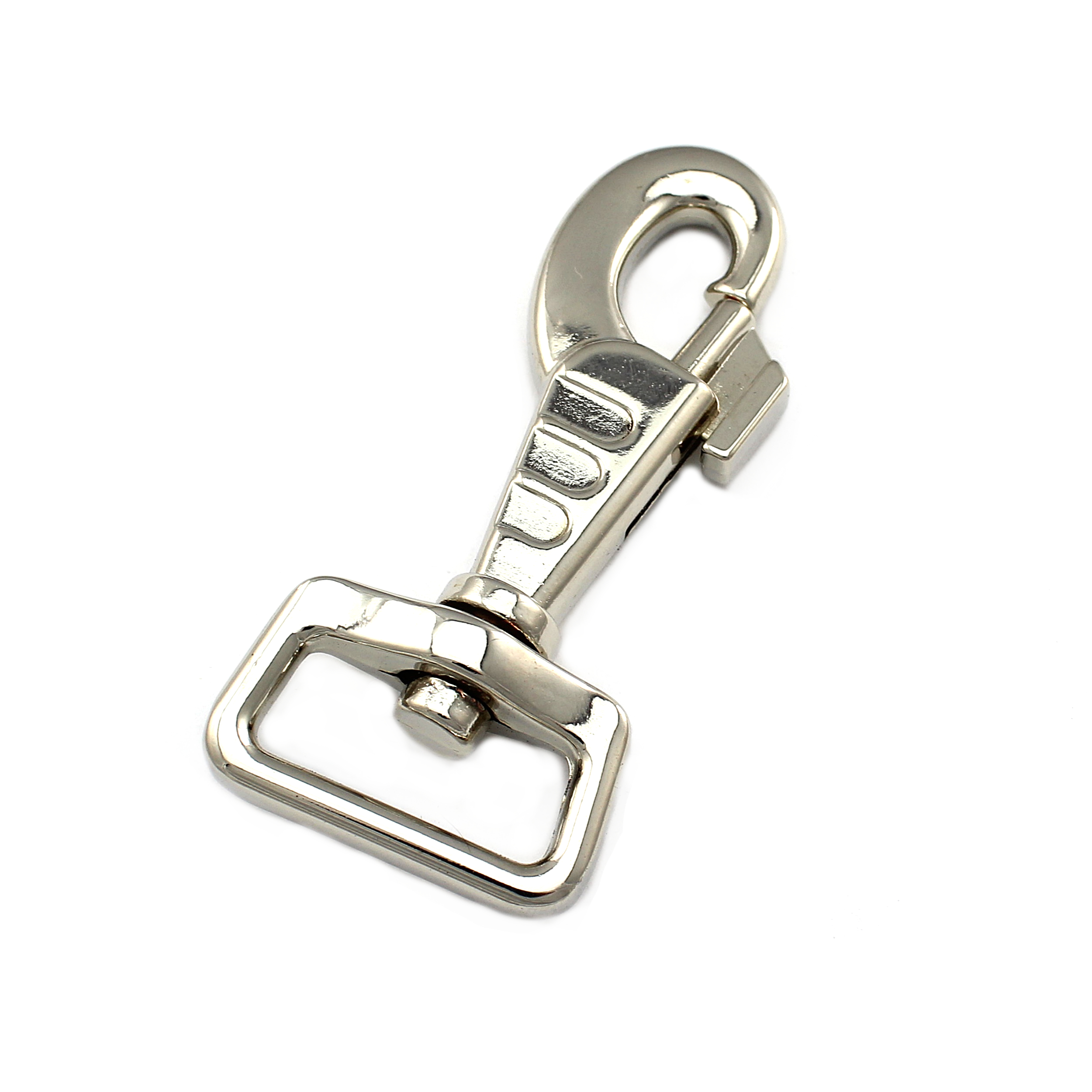 5 Karabinerhaken mit Wirbel 75 x 34mm 1" Zoll Gurtbreite 25mm Karabiner