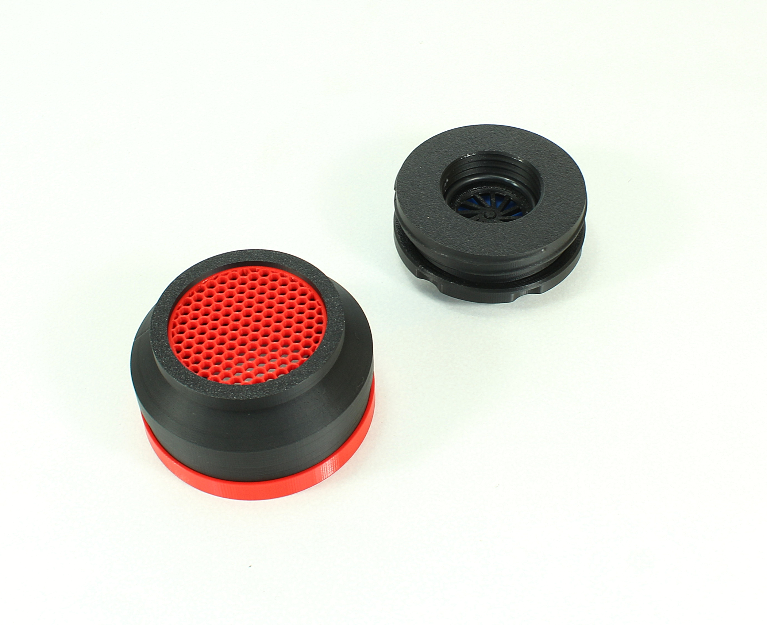FM12 Gasmasken Adapter mit Schraubkappe und Ausatemventil Gasmaske Gasmask
