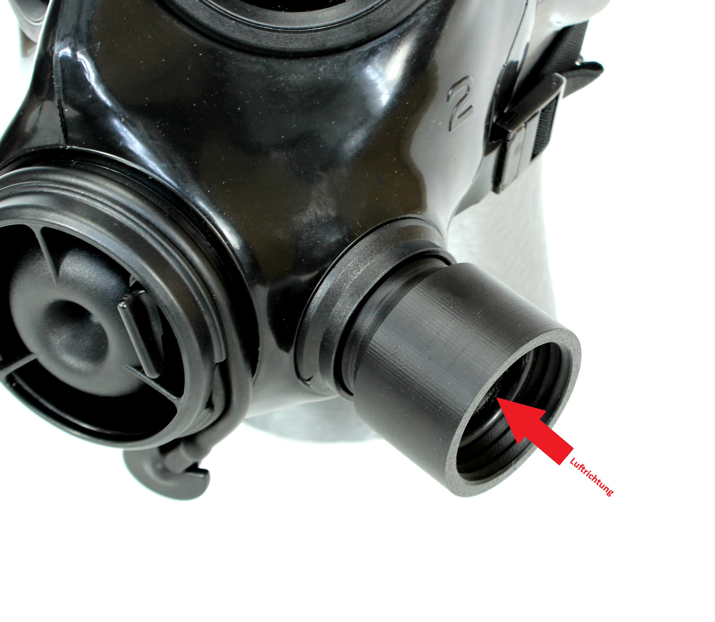 RD40 Adapter RD40 NATO Rückschlagventil für Gasmasken FM12 S10