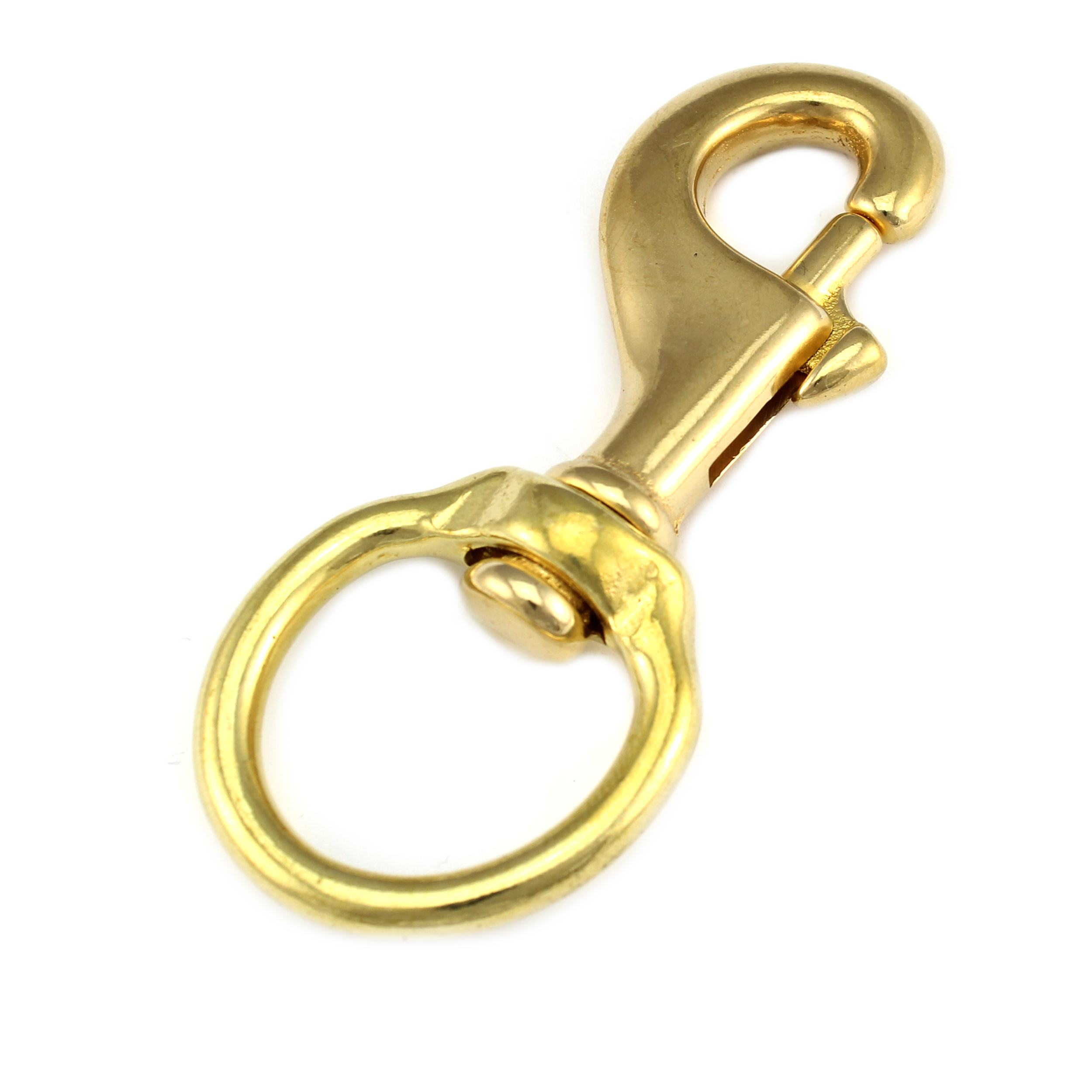 Bolzenkarabiner 95 x 38mm 1" Zoll Rein Messing Karabiner