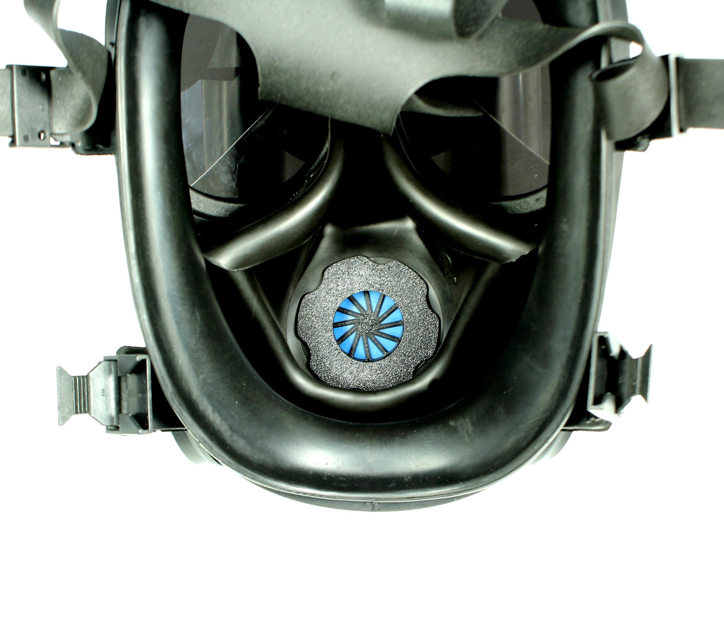 S10 Gasmasken Frontadapter auf RD40 mit Ausatemventil Gasmaske
