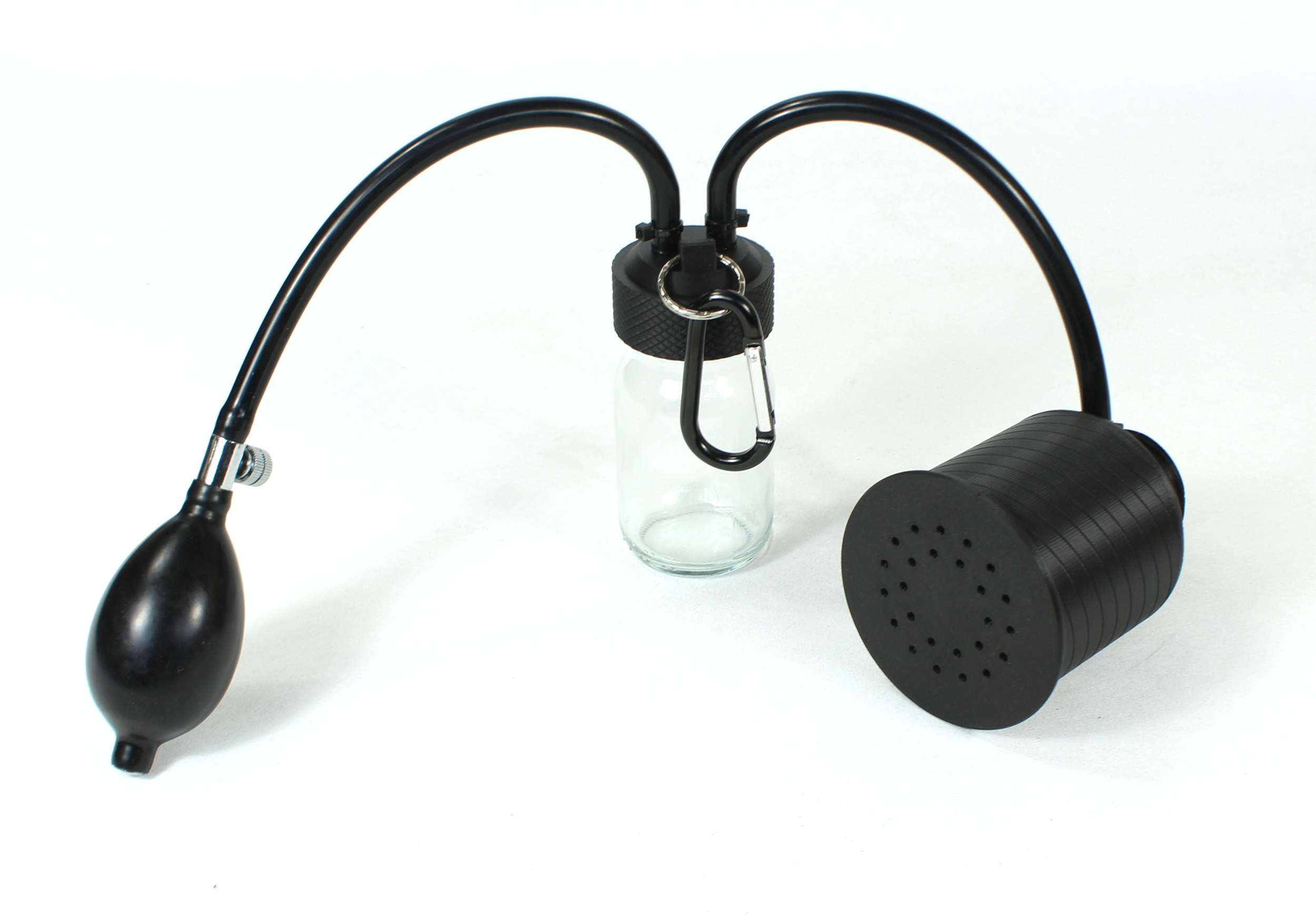 Poppersflasche und Sockenfilter mit Anschluss 6mm Gasmaske FM12 GP5 S10 FMJ08 C3 Filter Attrappe 