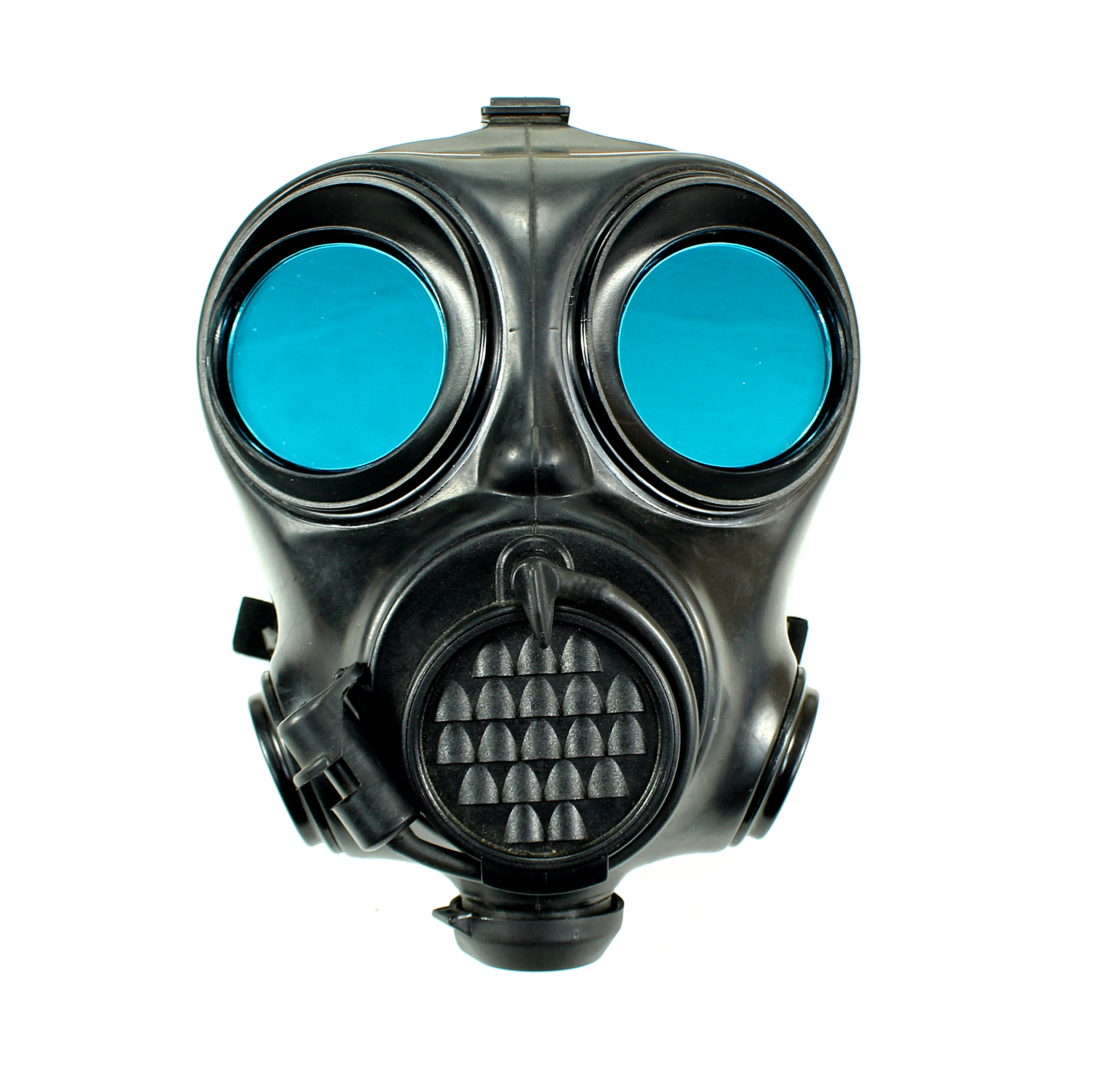 Ersatzgläser für Gasmaske OM-90, CM-7, CM-7M Blau Linsen Gasmask