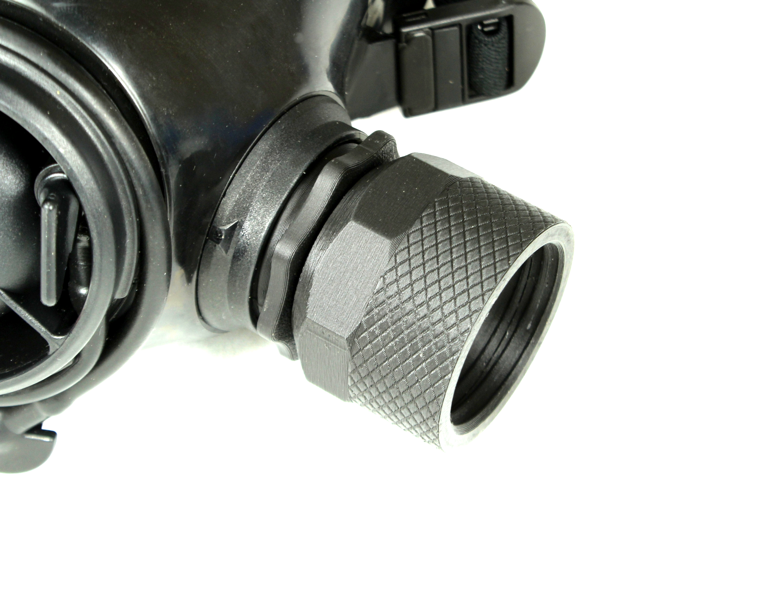 Gasmasken Gear Adapter RD40 – 360° Drehbar z.B. S10 FM12 FMJ08 OM-90 C3 Gasmaske 