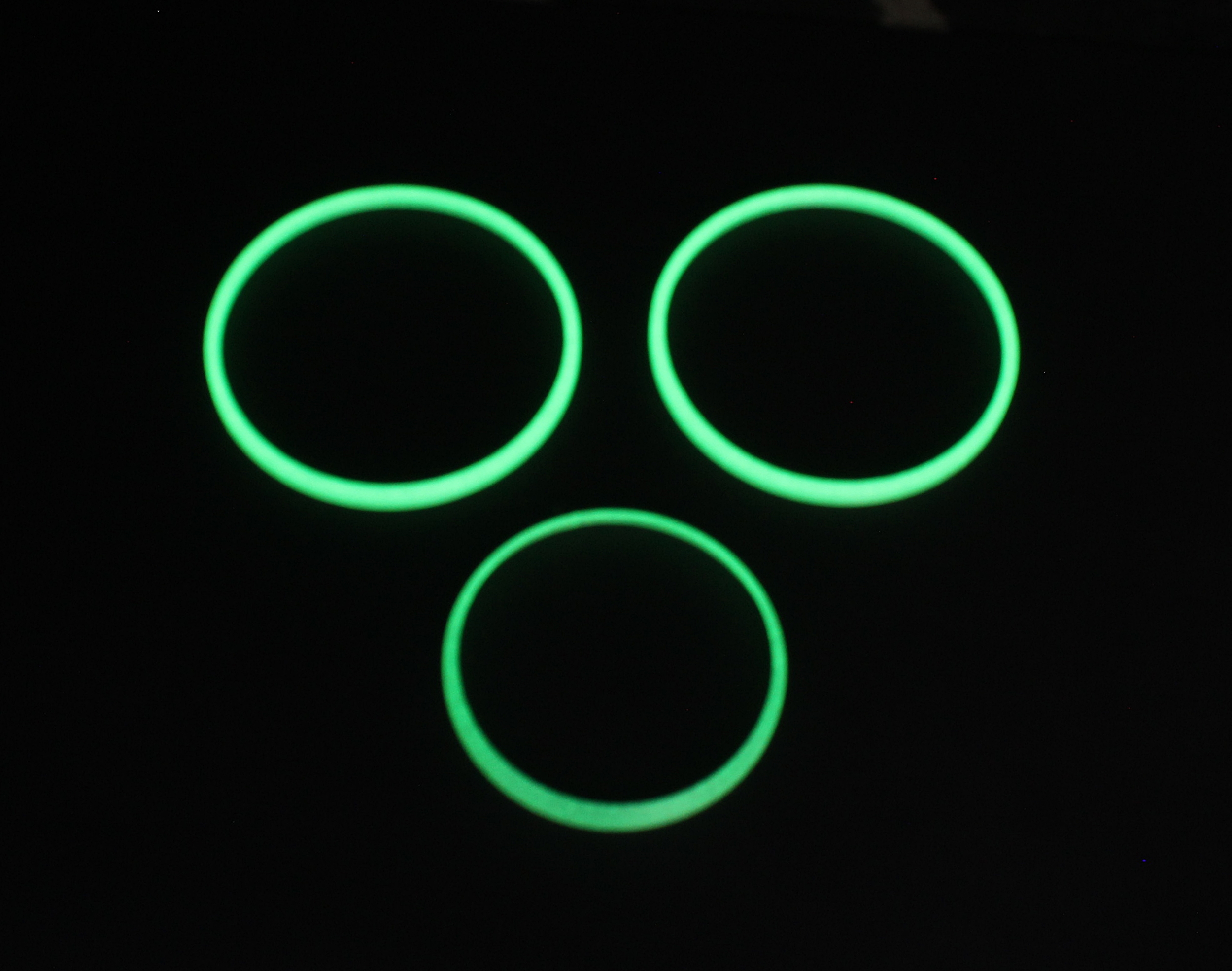 Color rings für FM12 Gasmaske in Neongrün Nachtleuchtende Außenringe Gasmaske Britische FM12 SAS