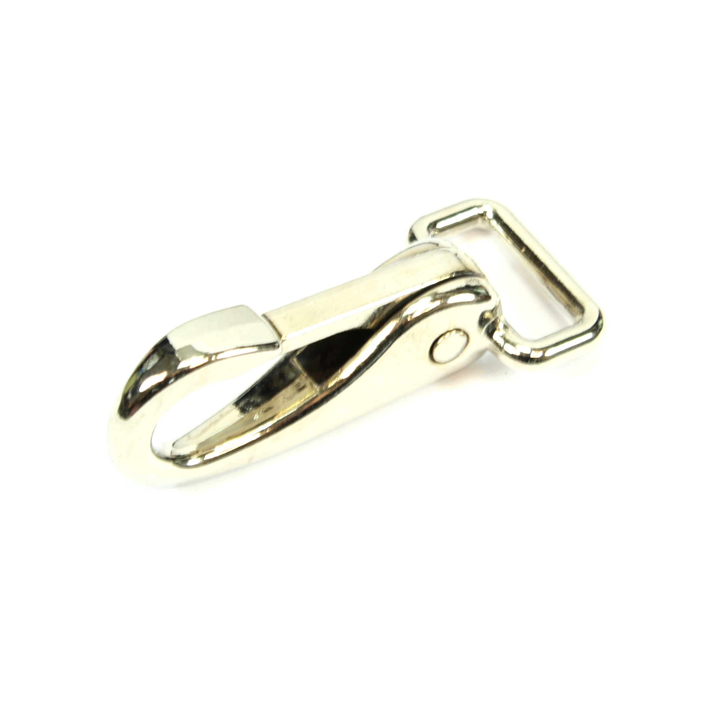 10 Schnappkarabiner Vernickelt 63 x 28mm Gurtbreite: 20mm Karabinerhaken