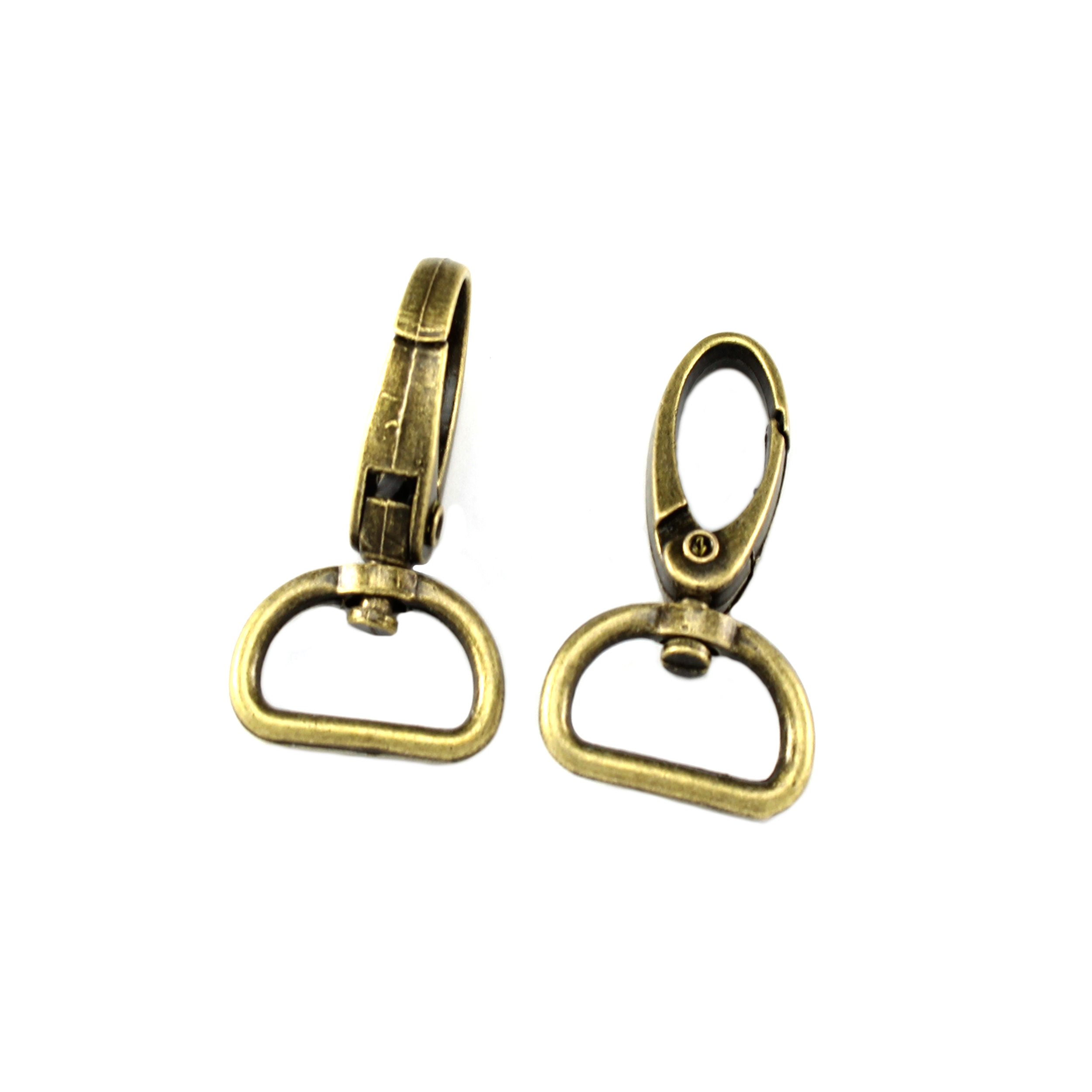 10 Schnapphaken mit Wirbel 48 x 26mm Gurtbreite 20mm Karabiner