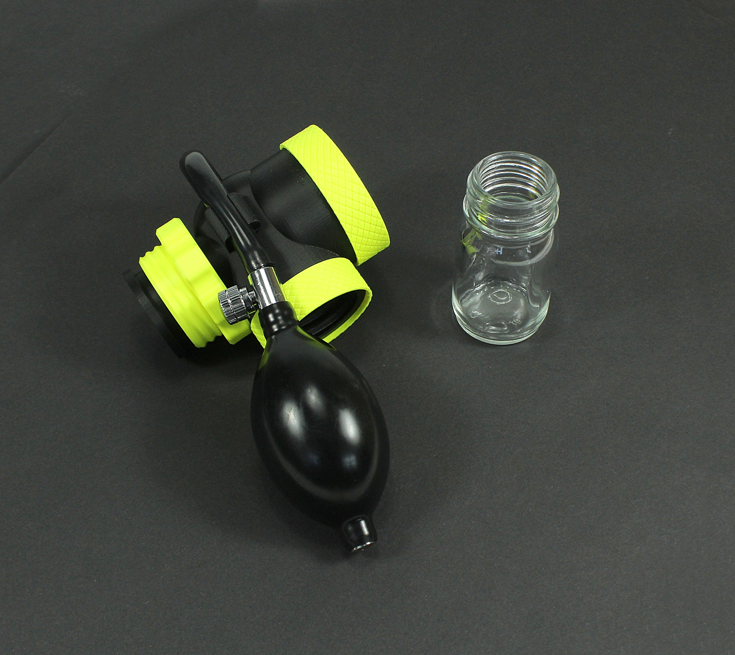 Aroma Pumpflasche für Gasmasken RD40 Gasmaske 360° Adapter für Masken Poppers