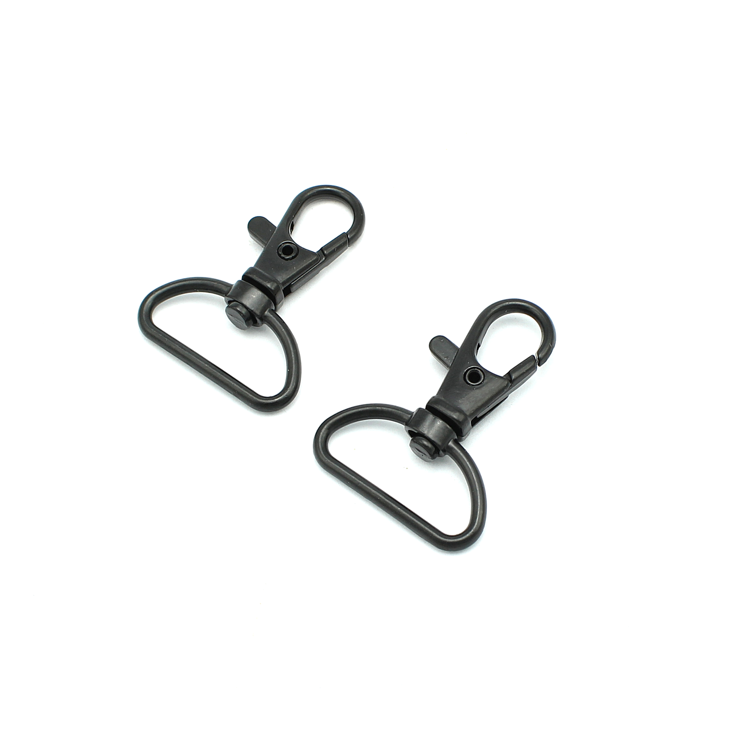 25 Schnapphaken mit Wirbel 42 x 26mm Gurtbreite 25mm Karabiner