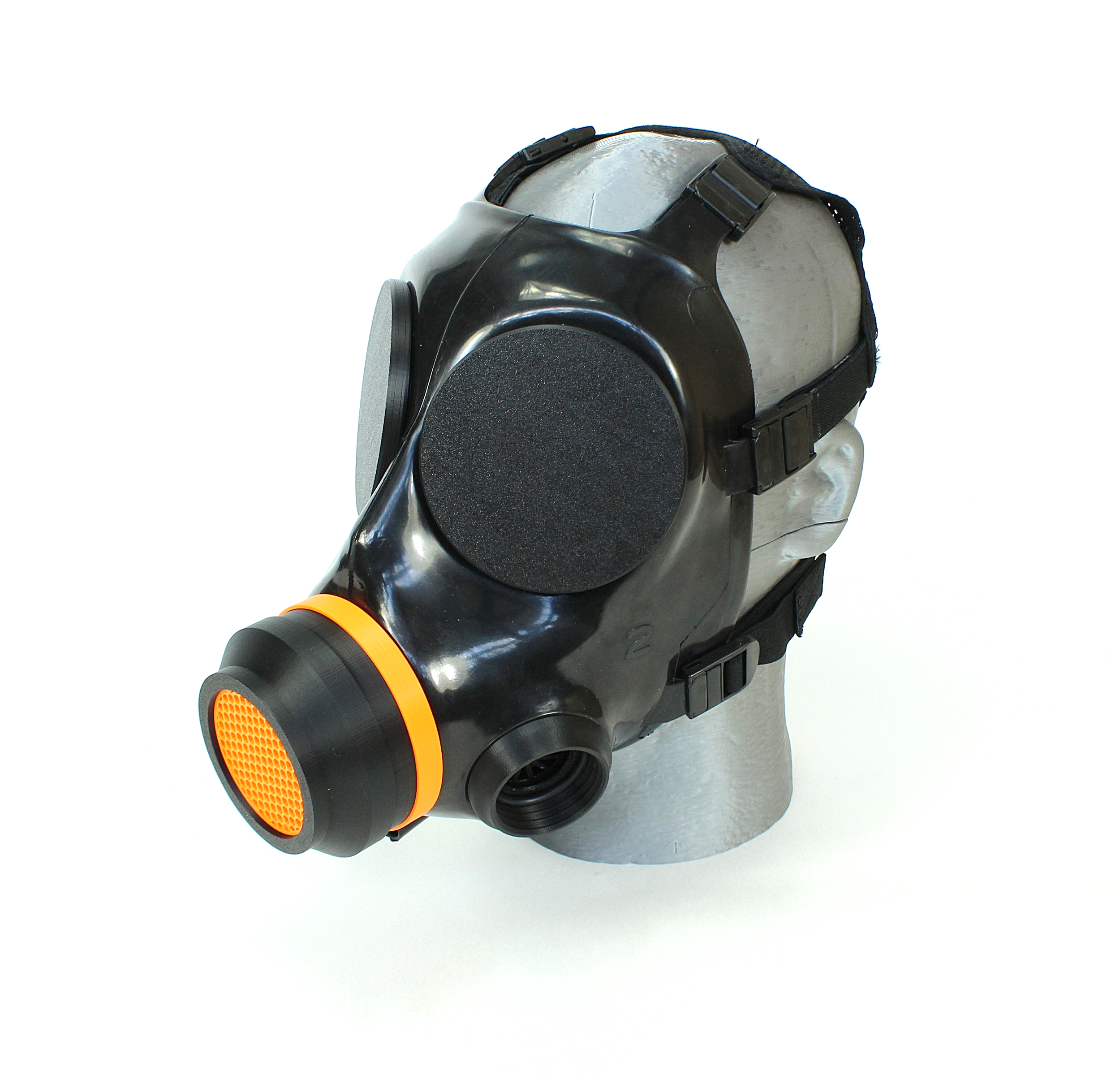 FM12 Gasmasken Adapter mit Schraubkappe und Ausatemventil Gasmaske Gasmask