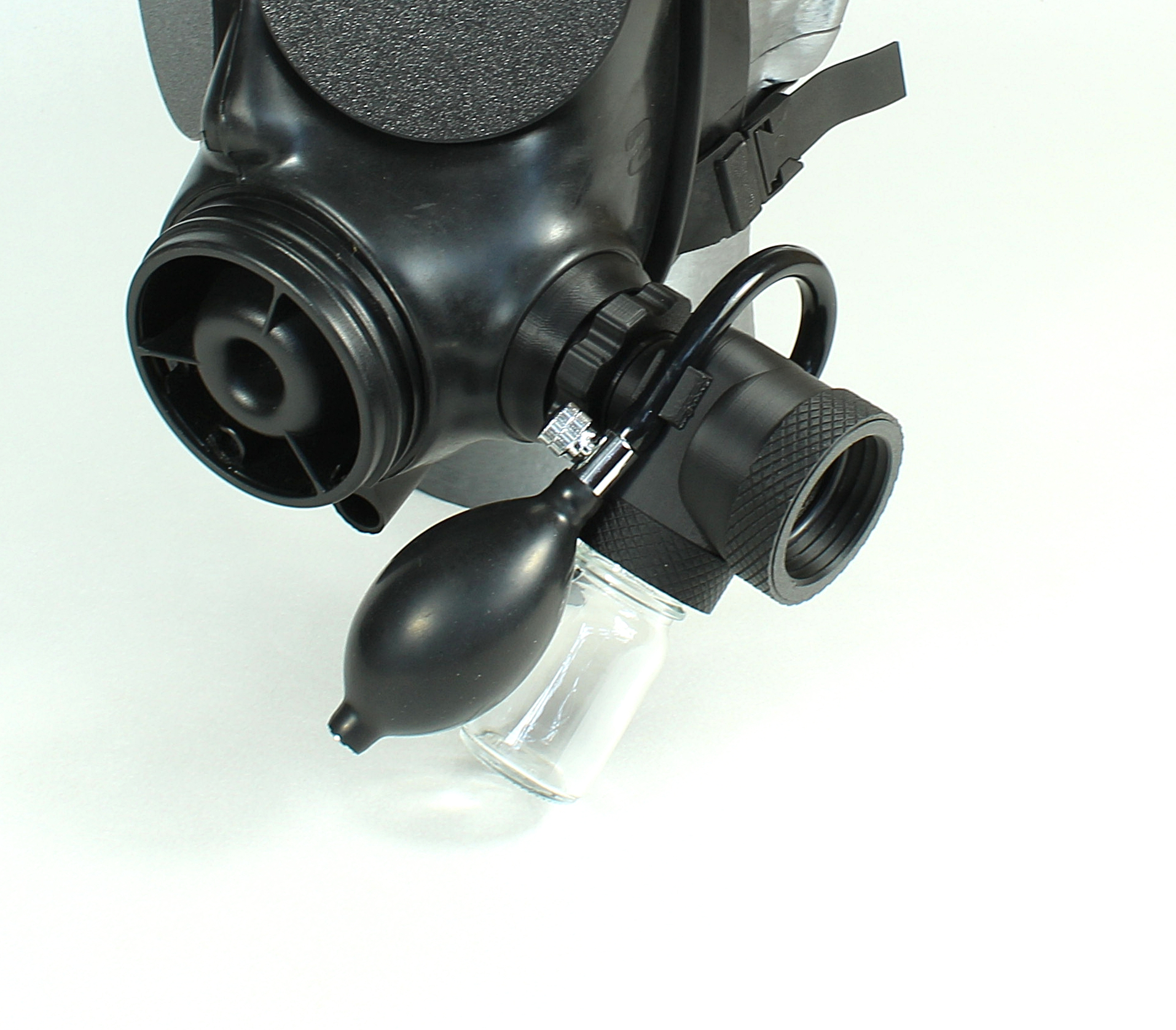 Aroma & Poppers Adapter Komplett-Set für Gasmasken RD40 Gewinde Gasmaske 360° Adapter