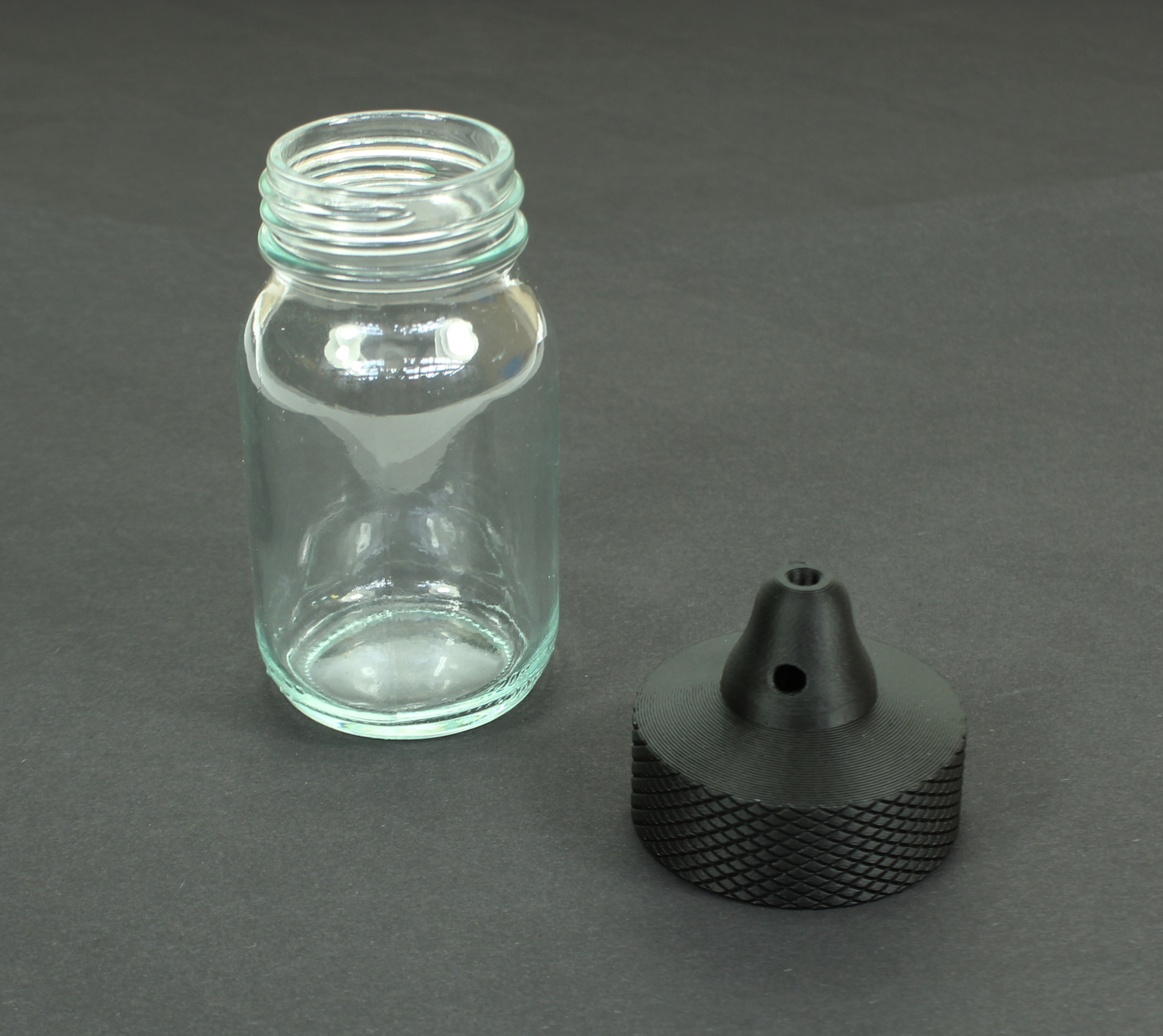 Poppers Glasflasche mit Inhalationsaufsatz – 100ml Richaufsatz für Aromen & Inhalation