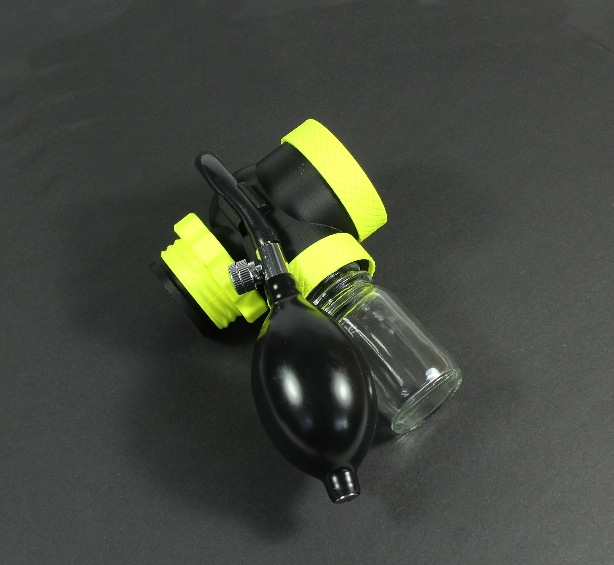 Aroma Pumpflasche für Gasmasken RD40 Gasmaske 360° Adapter für Masken Poppers