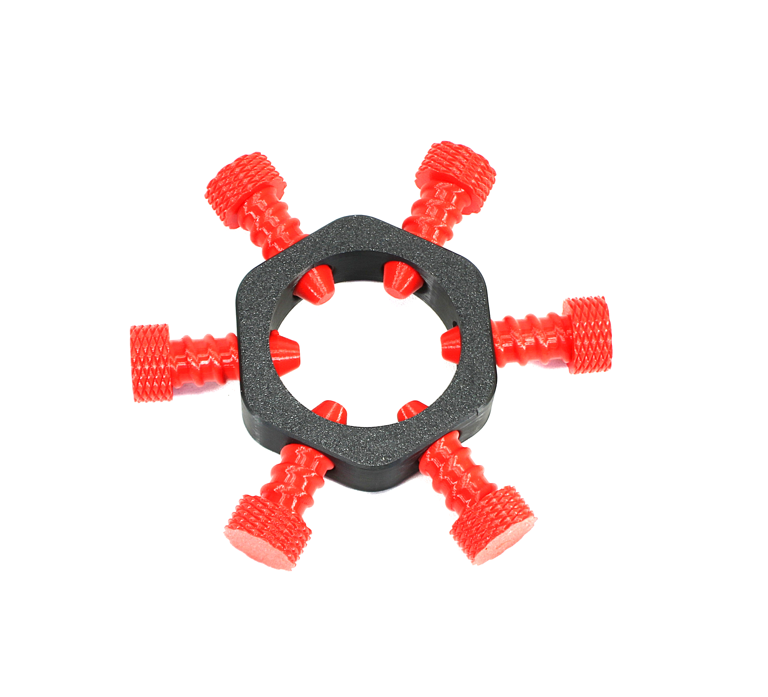 Hexagon Quetschring 12–53mm mit 6 Schrauben – Einstellbarer Anpressdruck