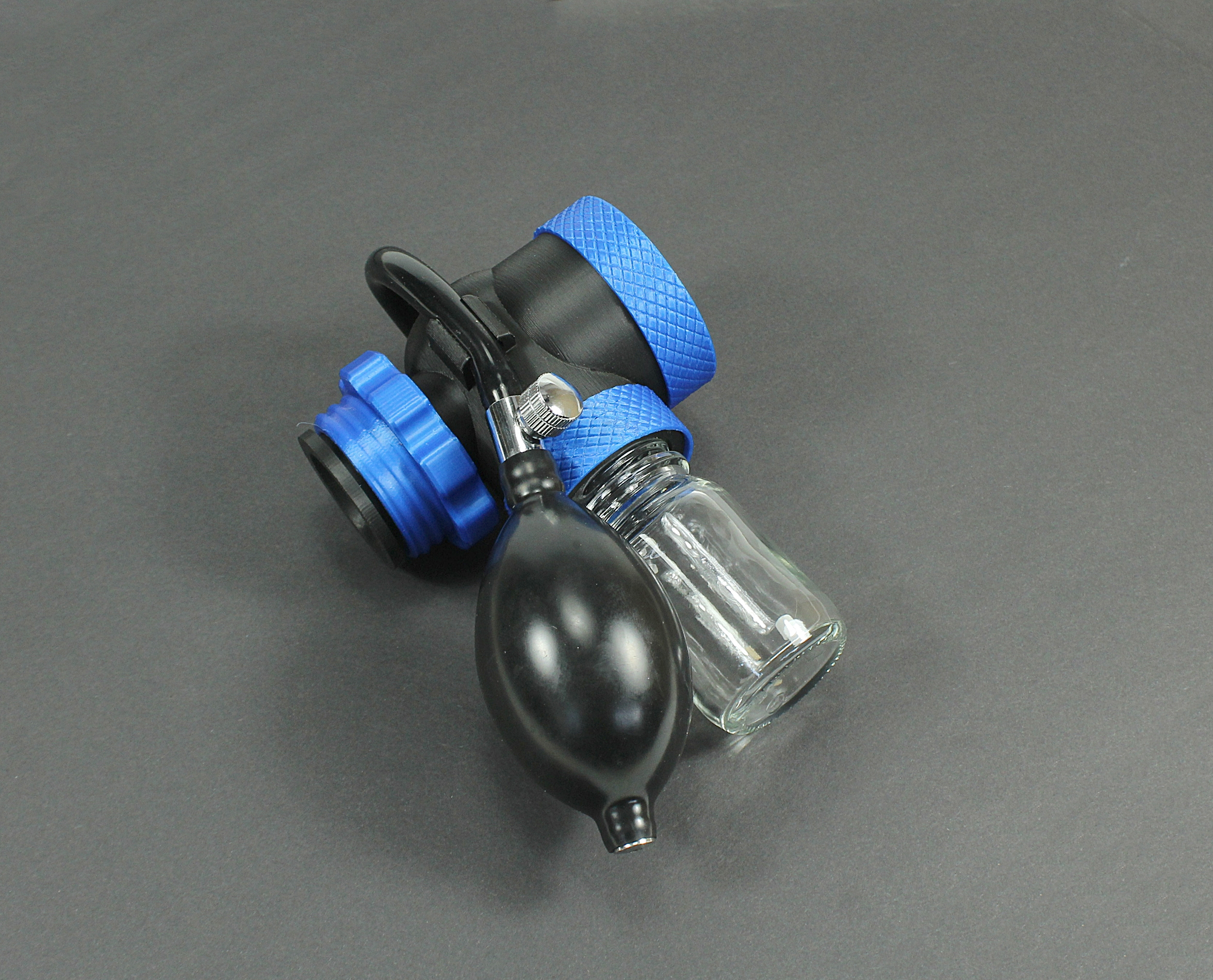 Aroma Pumpflasche für Gasmasken RD40 Gasmaske 360° Adapter für Masken Poppers