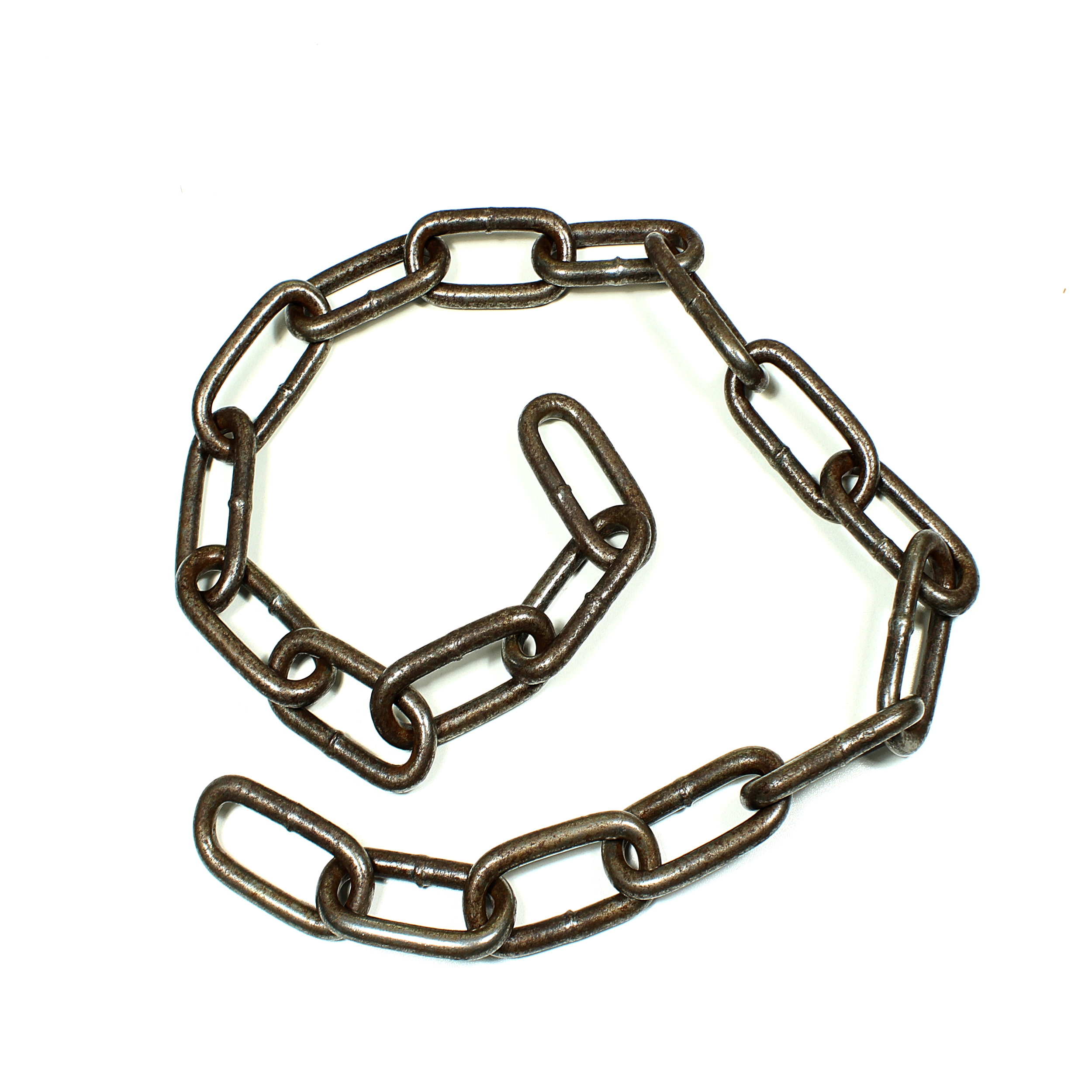 1m Rundstahlkette 8mm Langgliedkette Kette Blank Rostige Ketten Mittelalter Bondage BDSM SM