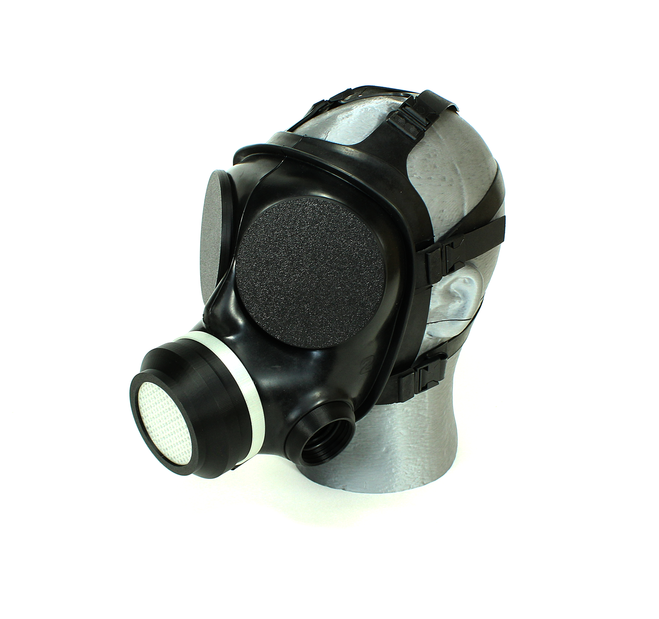 S10 Gasmaske Adapter mit Schraubkappe und Ausatemventil RD40 Gasmask