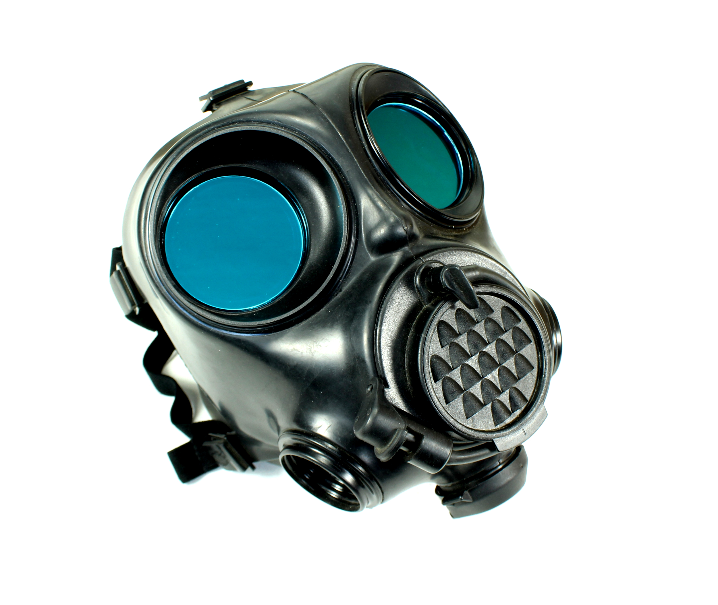 Ersatzgläser für Gasmaske OM-90, CM-7, CM-7M Blau Linsen Gasmask