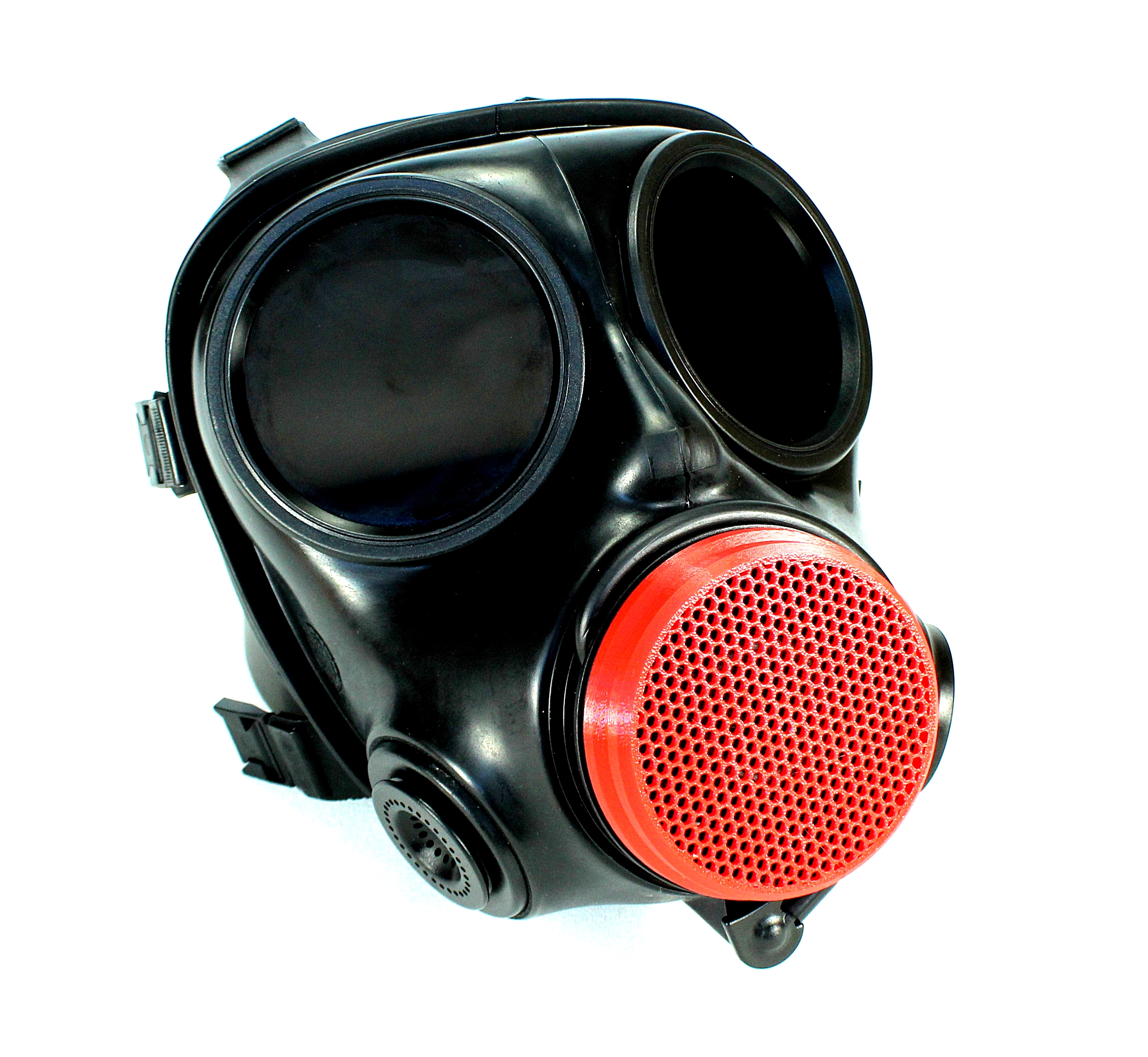 Abdeckkappe für S10 Gasmaske in Rot Gasmask Britische S10