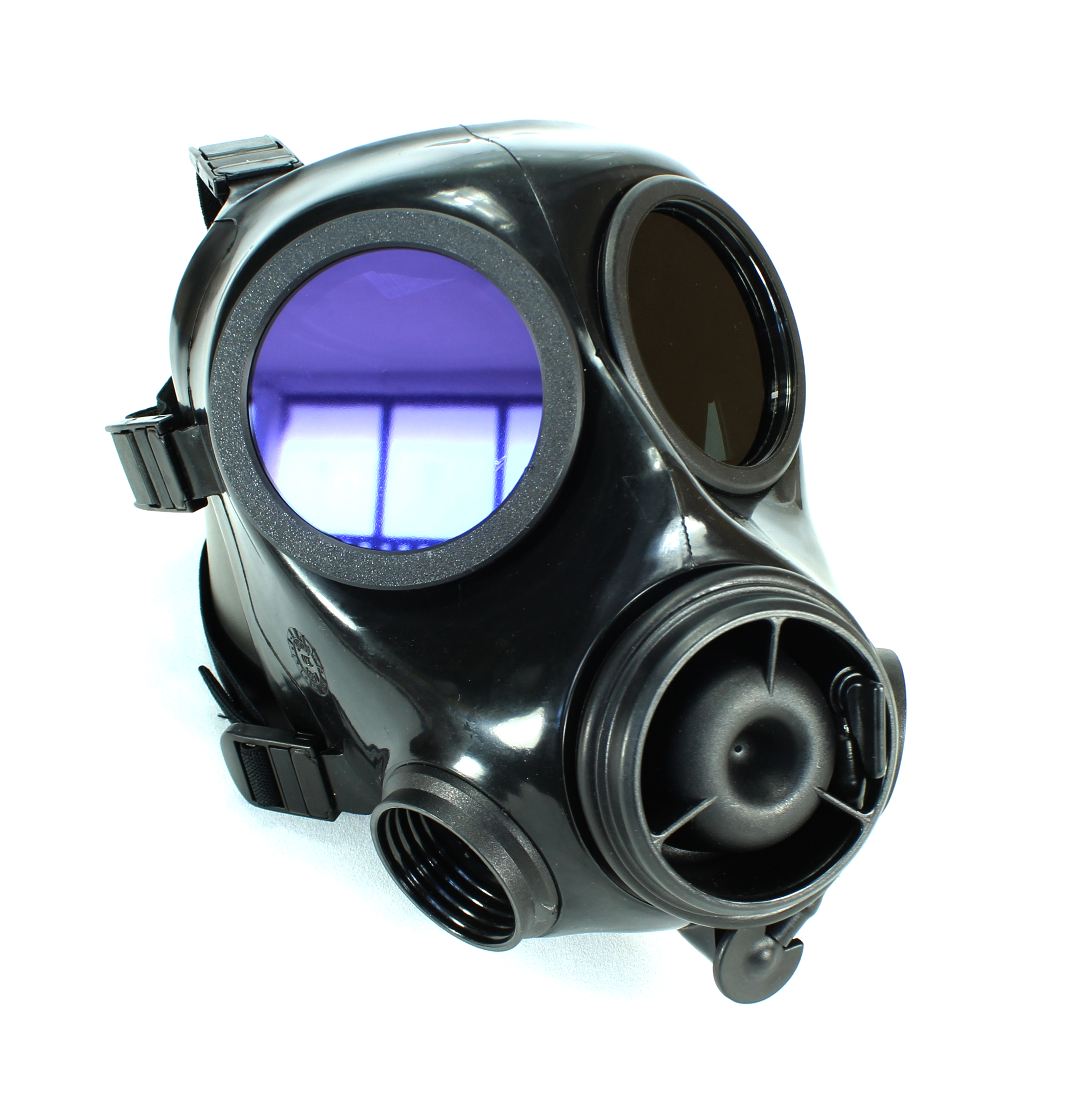 Outsert Linsen für FM12 Gasmaske Purple / Lila Außenring Gasmask Britische FM12 SAS 