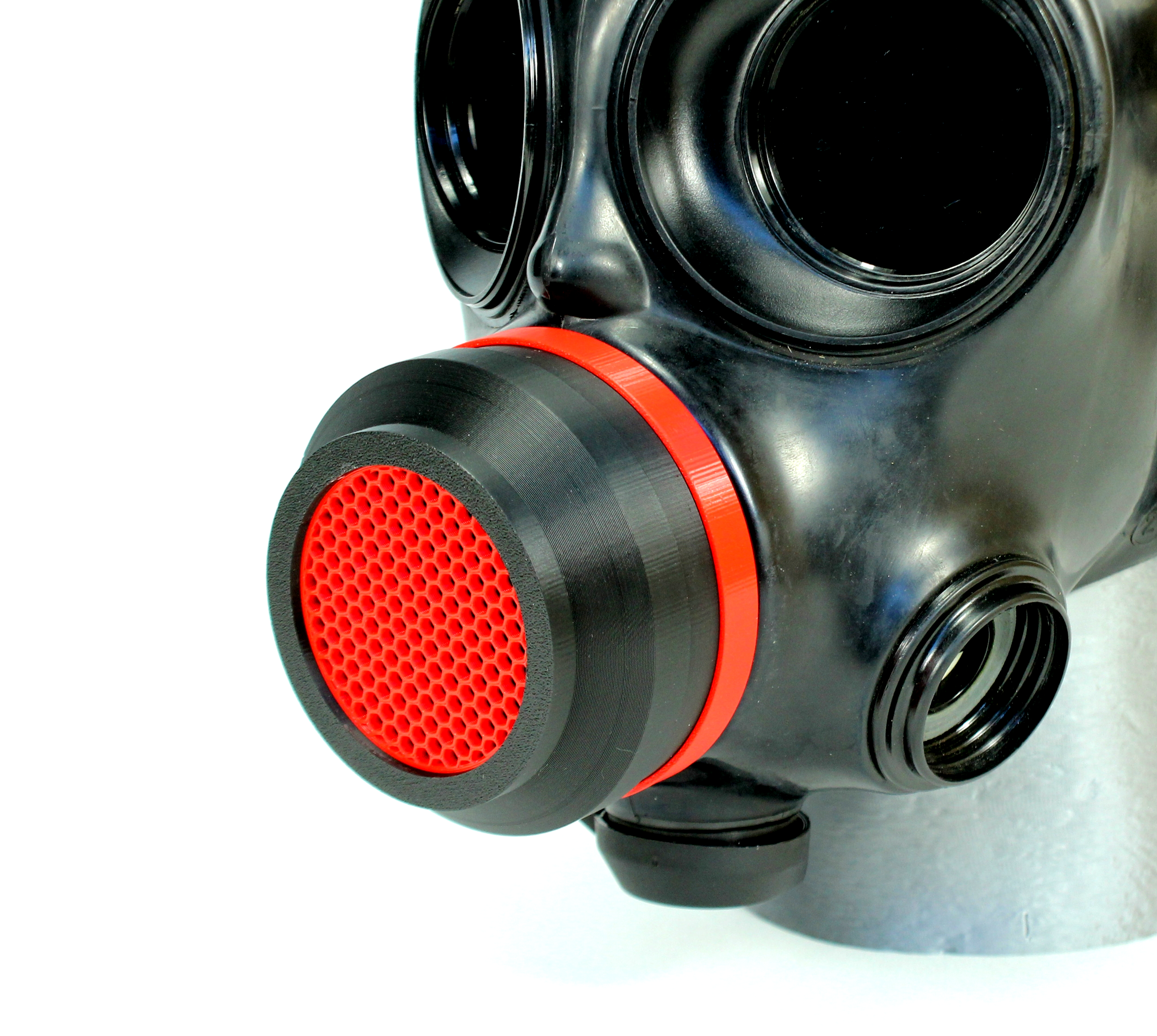 OM-90, CM-7, CM-7M Gasmasken Adapter auf Schraubkappe Gasmaske Gasmask