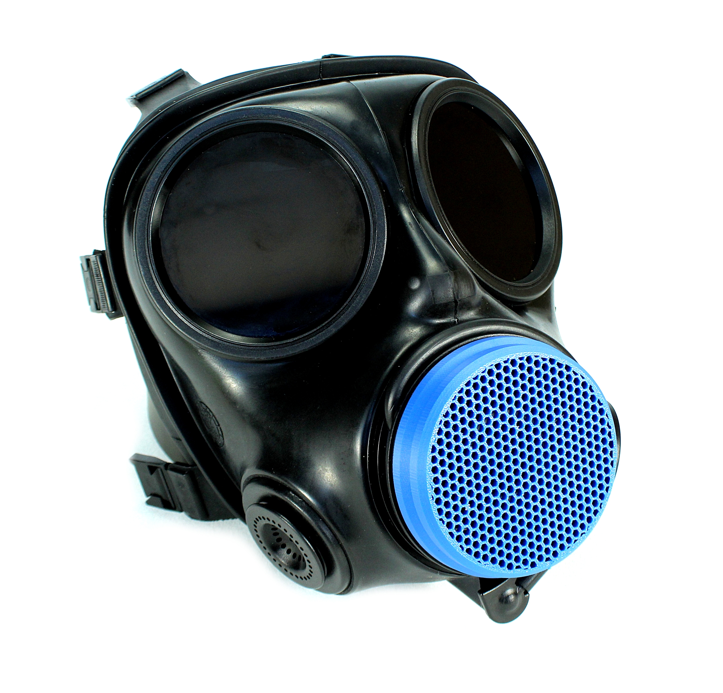 Abdeckkappe für S10 Gasmaske in Blau Gasmask Britische S10
