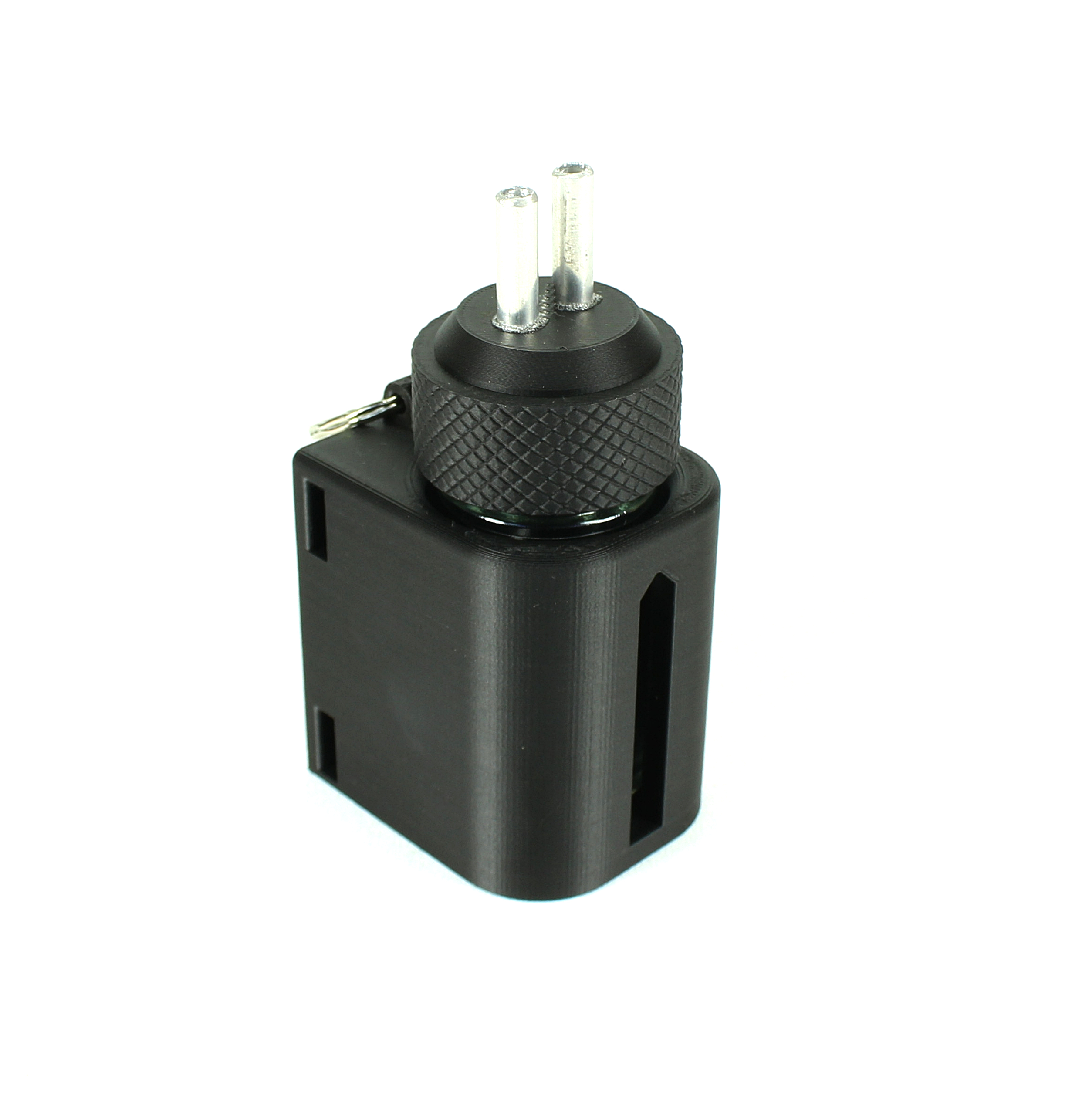 30 ml Aroma-Flasche mit Halter 2 x 6mm Schlauchanschluss Gasmasken DIY Aroma Anlage Gasmaske