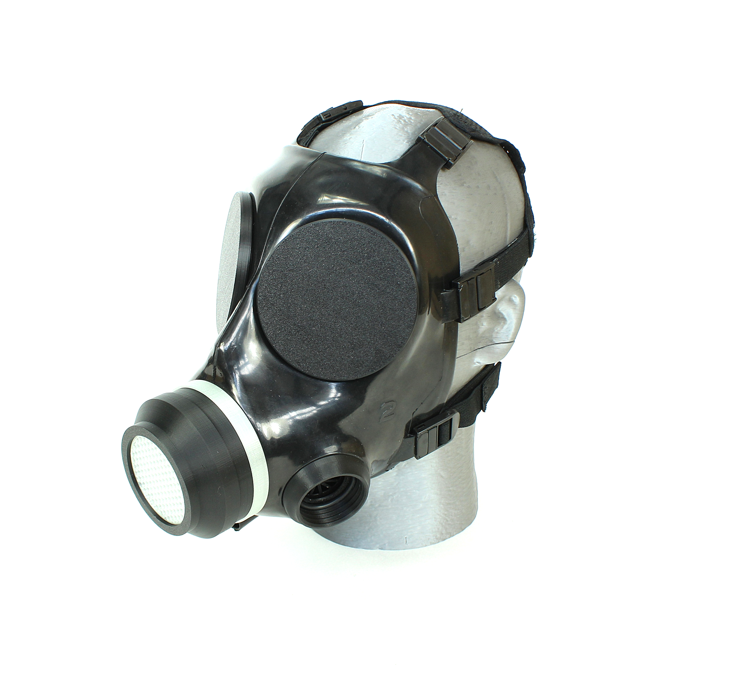 FM12 Gasmasken Adapter RD40 mit Schraubkappe und Ausatemventil Gasmaske Gasmask
