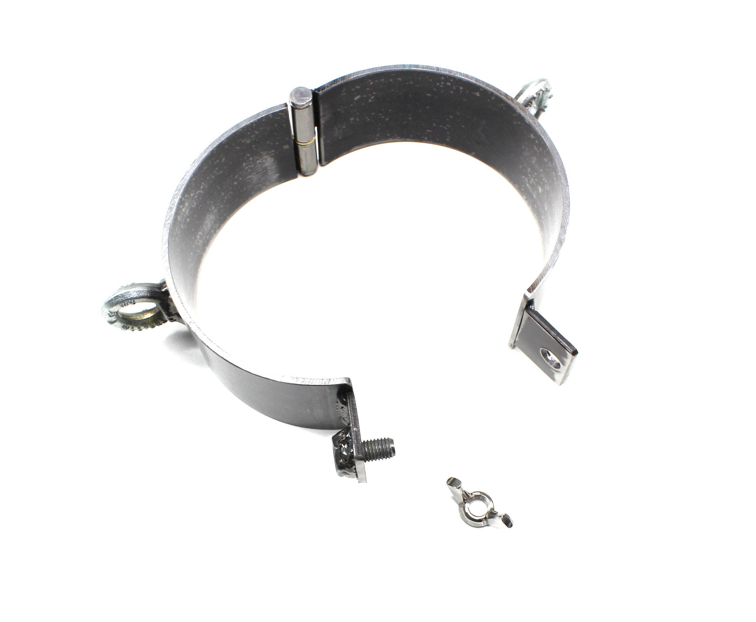 Halsfessel Eisenfessel 155mm Fessel BDSM SM Mittelalter Bondage Knebel