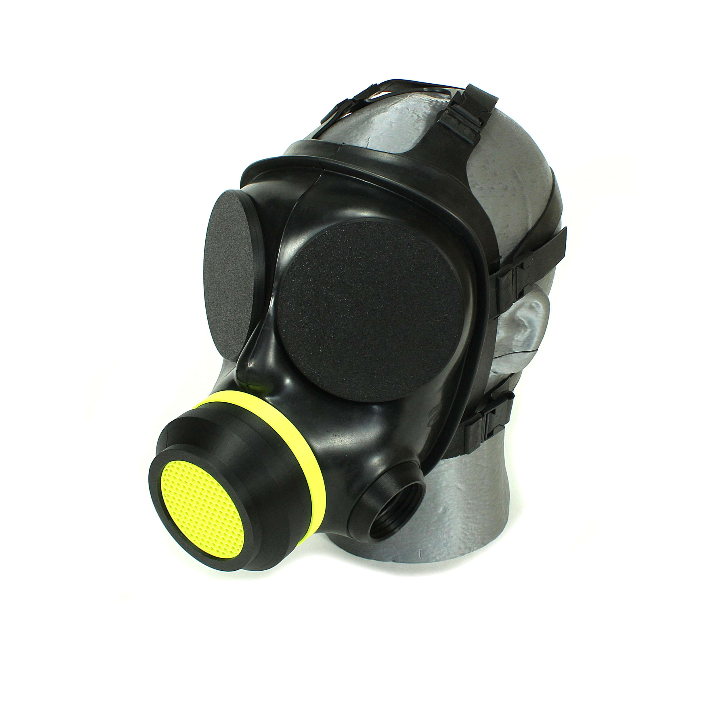 S10 Gasmaske Adapter mit Schraubkappe und Ausatemventil RD40 Gasmask