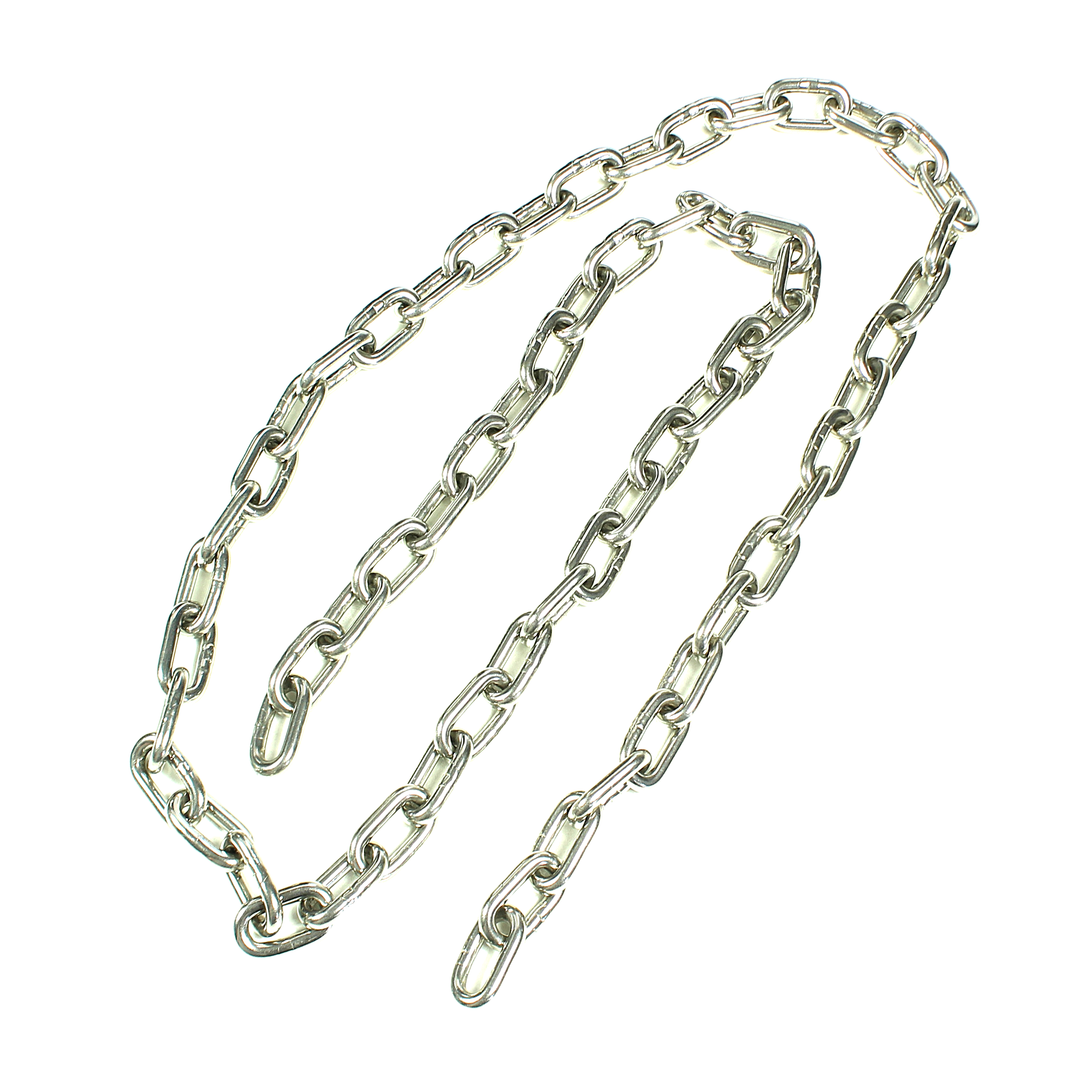 1m Edelstahl Kette Rundstahlkette 3mm kurzgliedrig Bondage BDSM SM