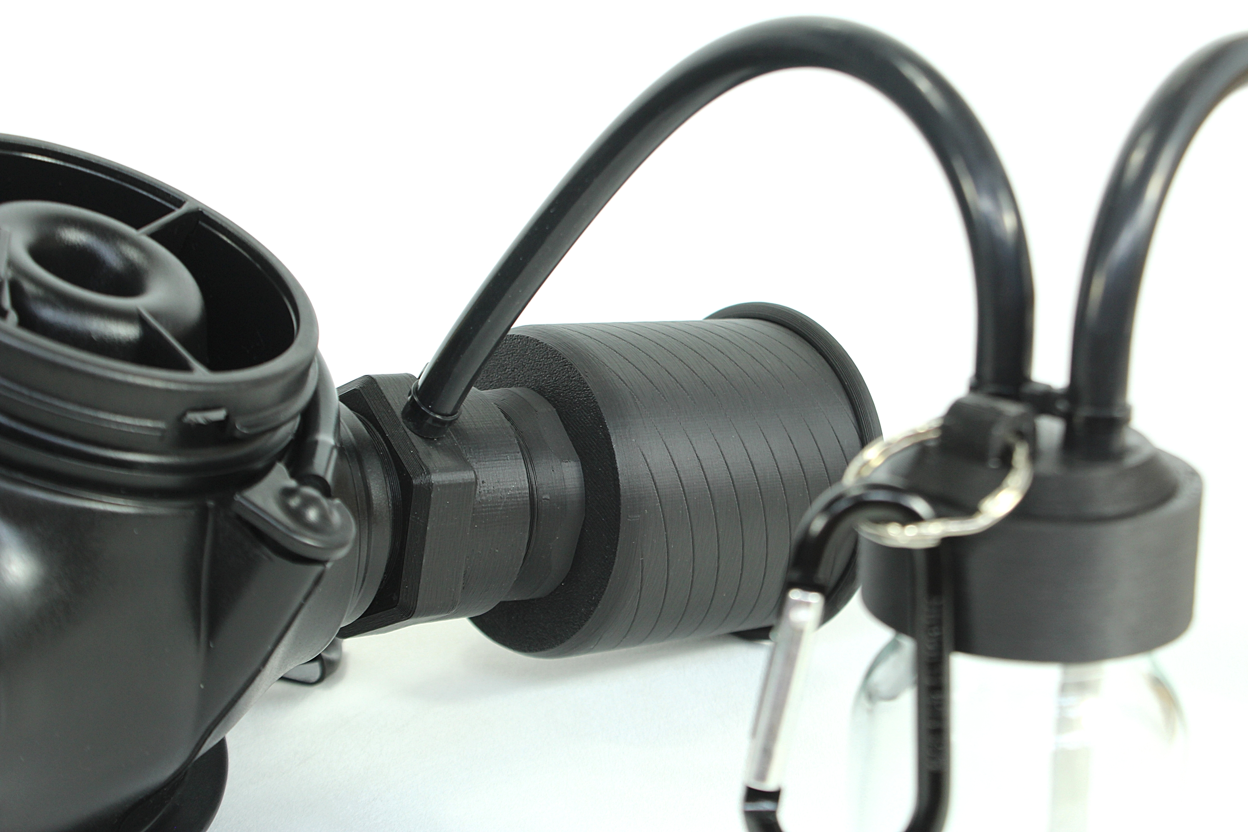 Aroma Pumpflasche für Gasmasken S10 FM12 Gasmask Adapter für Masken Poppers