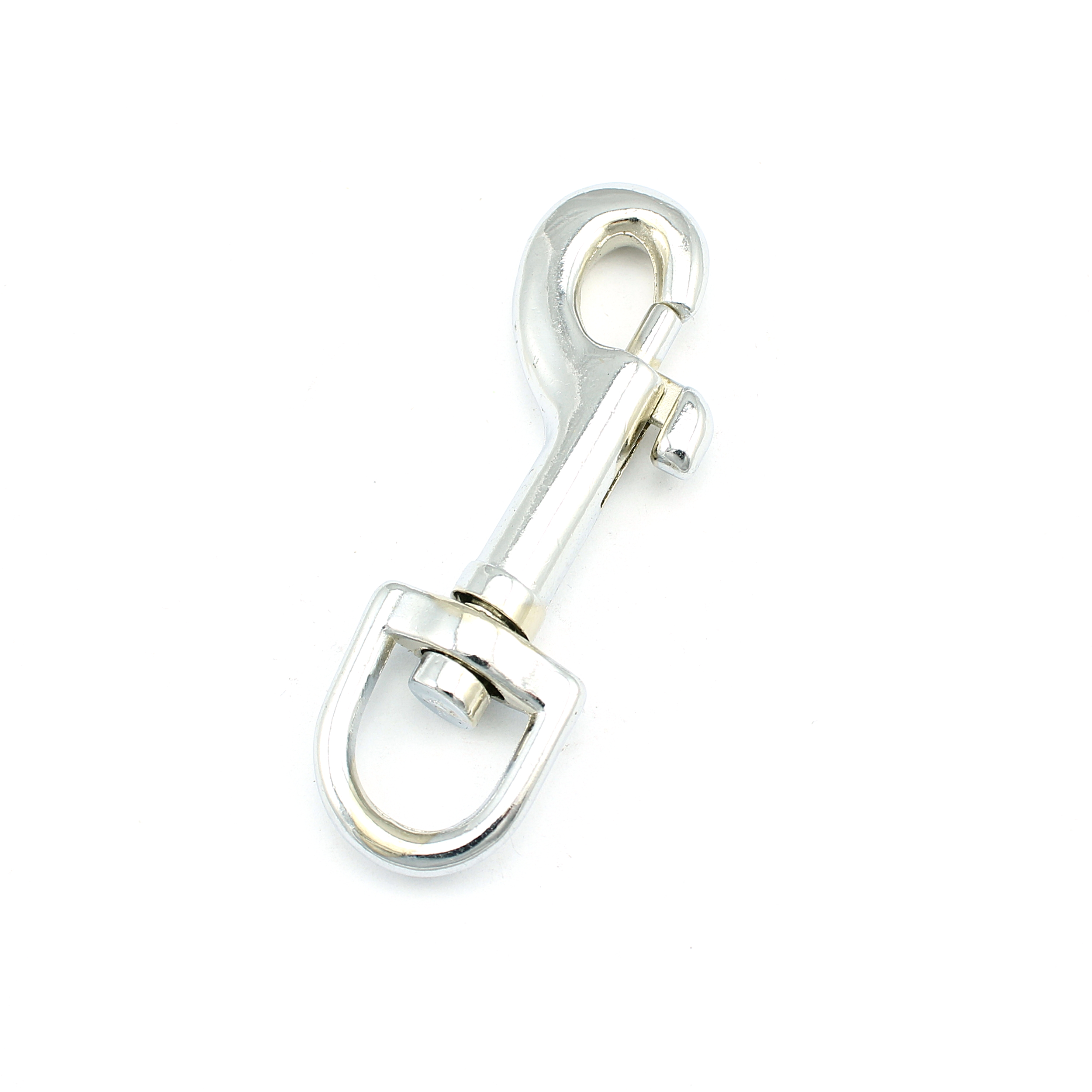 10 Karabinerhaken mit Wirbel 66 x 21mm Gurtb: 13mm Bolzenkarabiner 