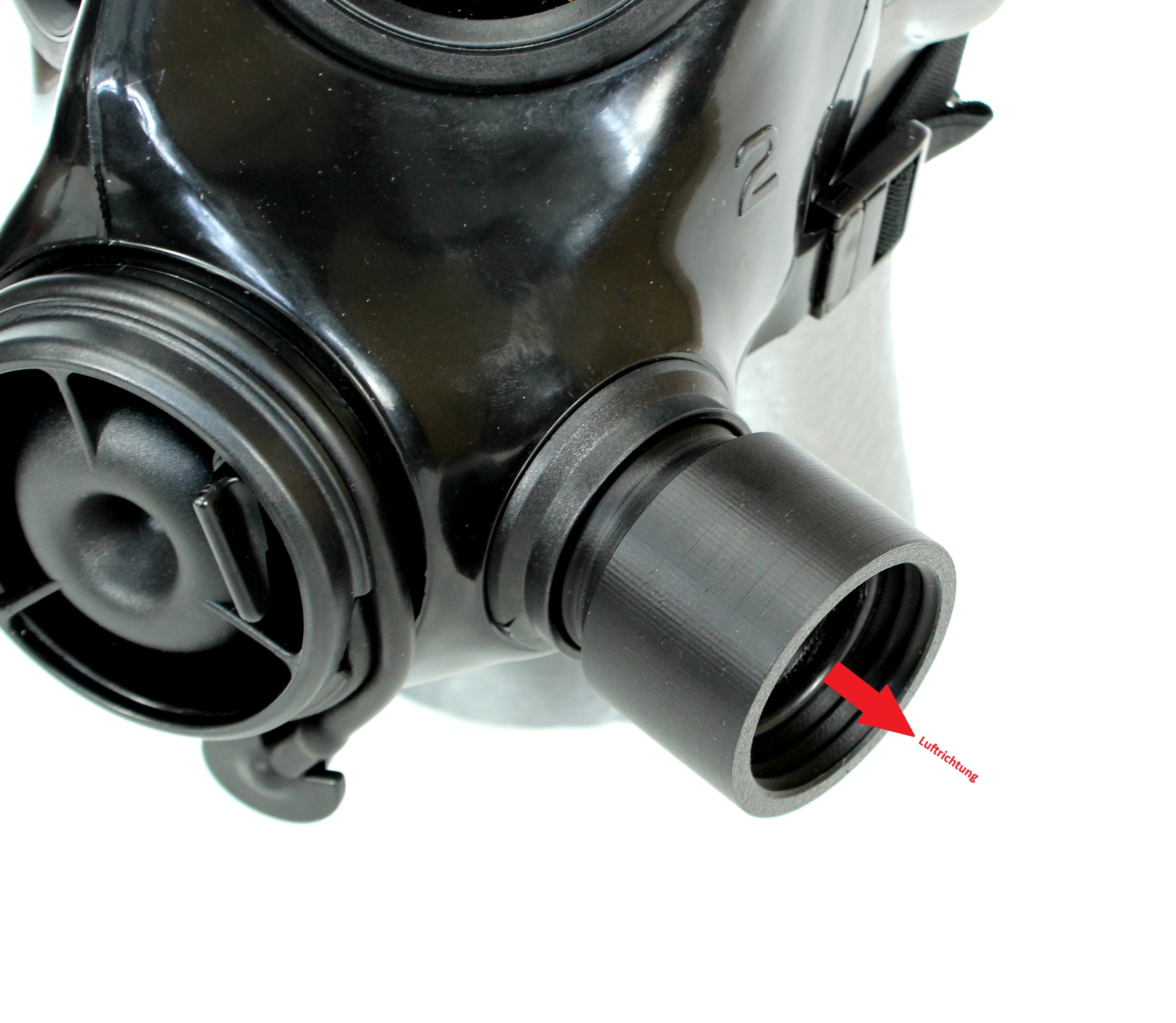 RD40 Adapter RD40 NATO Rückschlagventil für Gasmasken FM12 S10