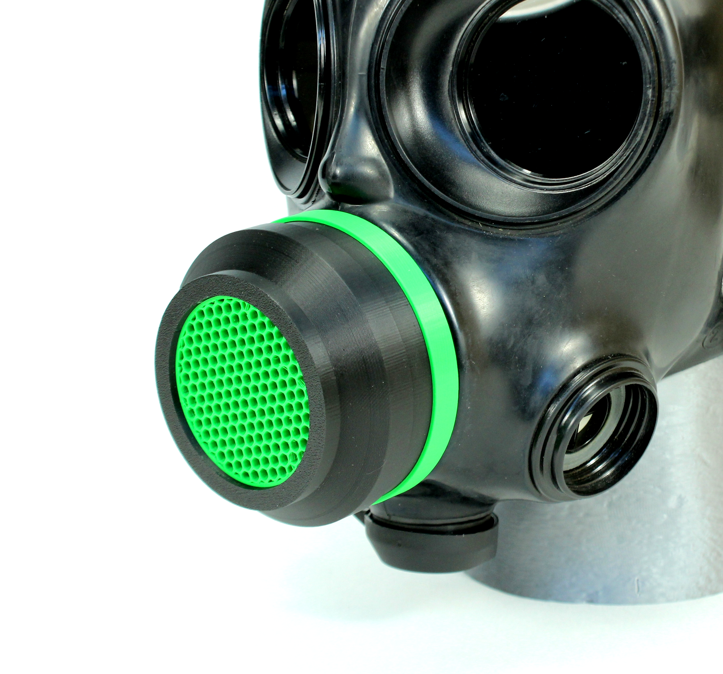 OM-90, CM-7, CM-7M Gasmasken Adapter auf Schraubkappe Gasmaske Gasmask
