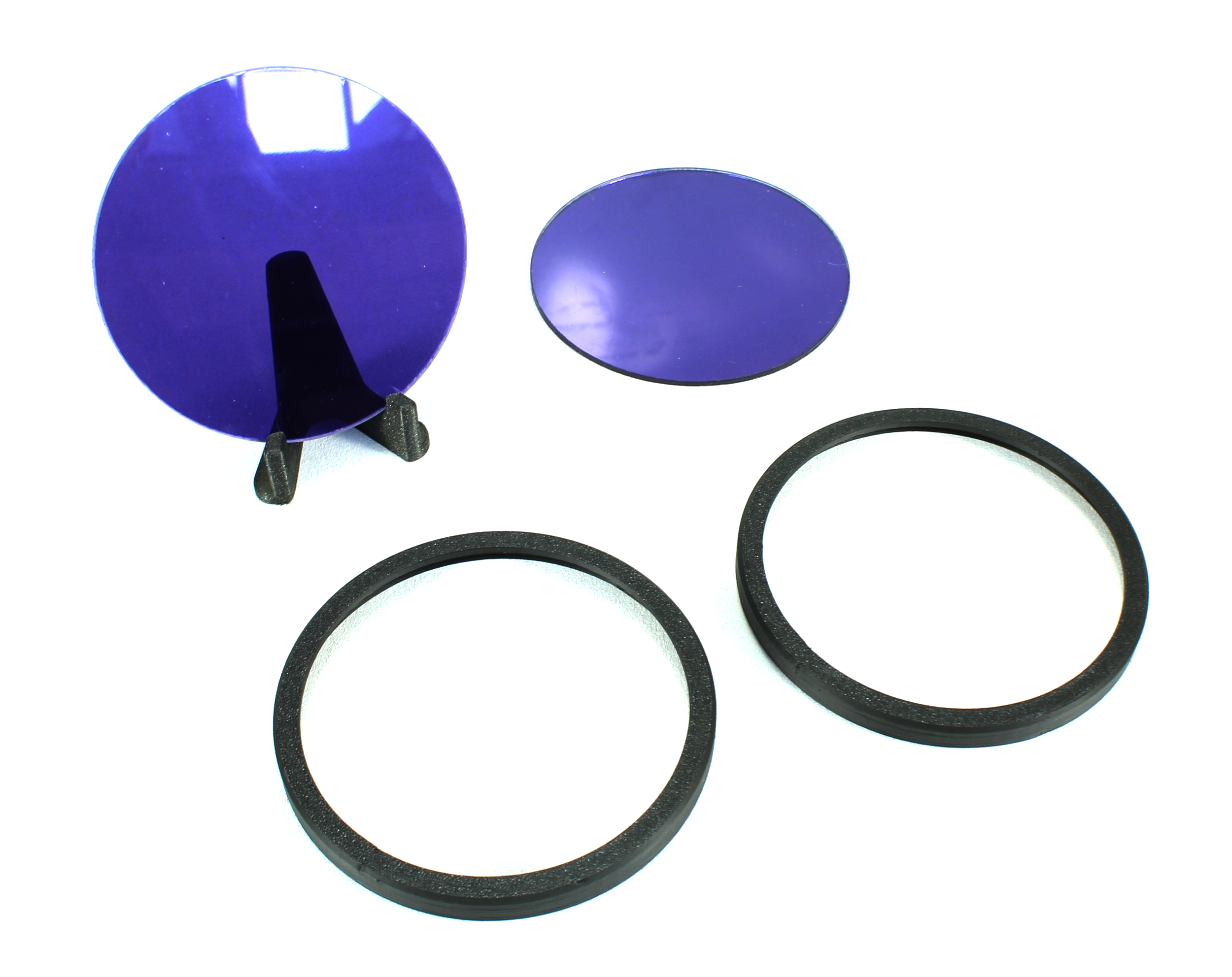 Outsert Linsen für S10 Gasmaske Purple / Lila Außenring Gasmask Britische S10