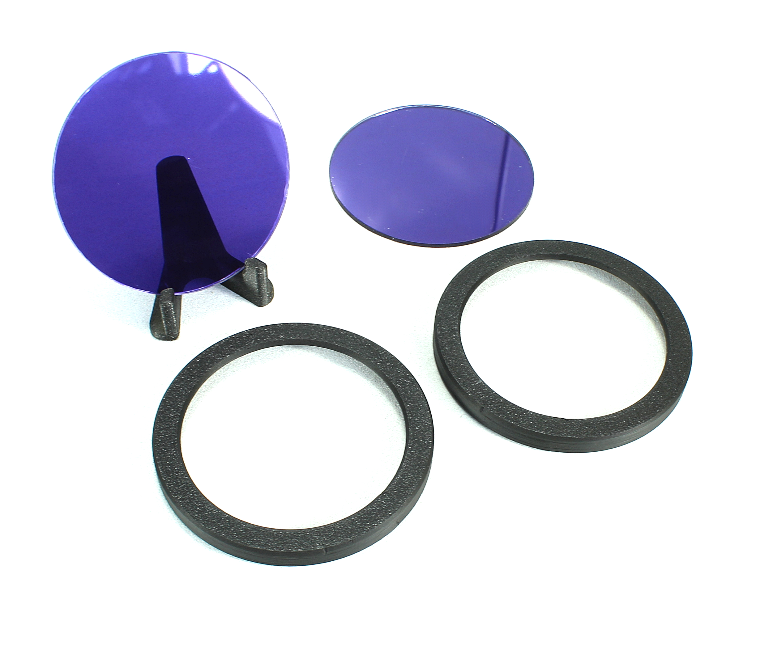 Outsert Linsen für FM12 Gasmaske Purple / Lila Außenring Gasmask Britische FM12 SAS 
