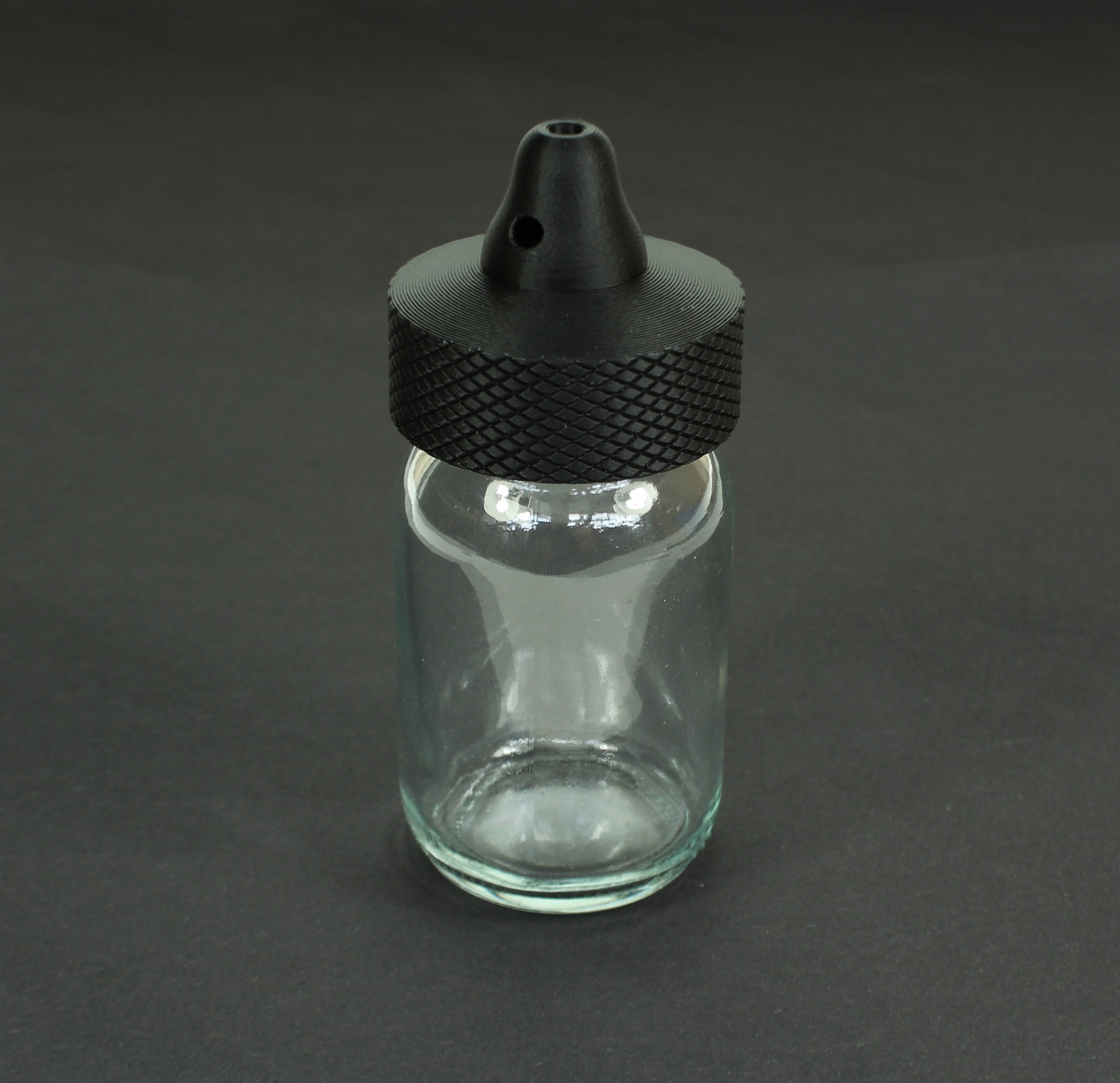 Poppers Glasflasche mit Inhalationsaufsatz – 100ml Richaufsatz für Aromen & Inhalation
