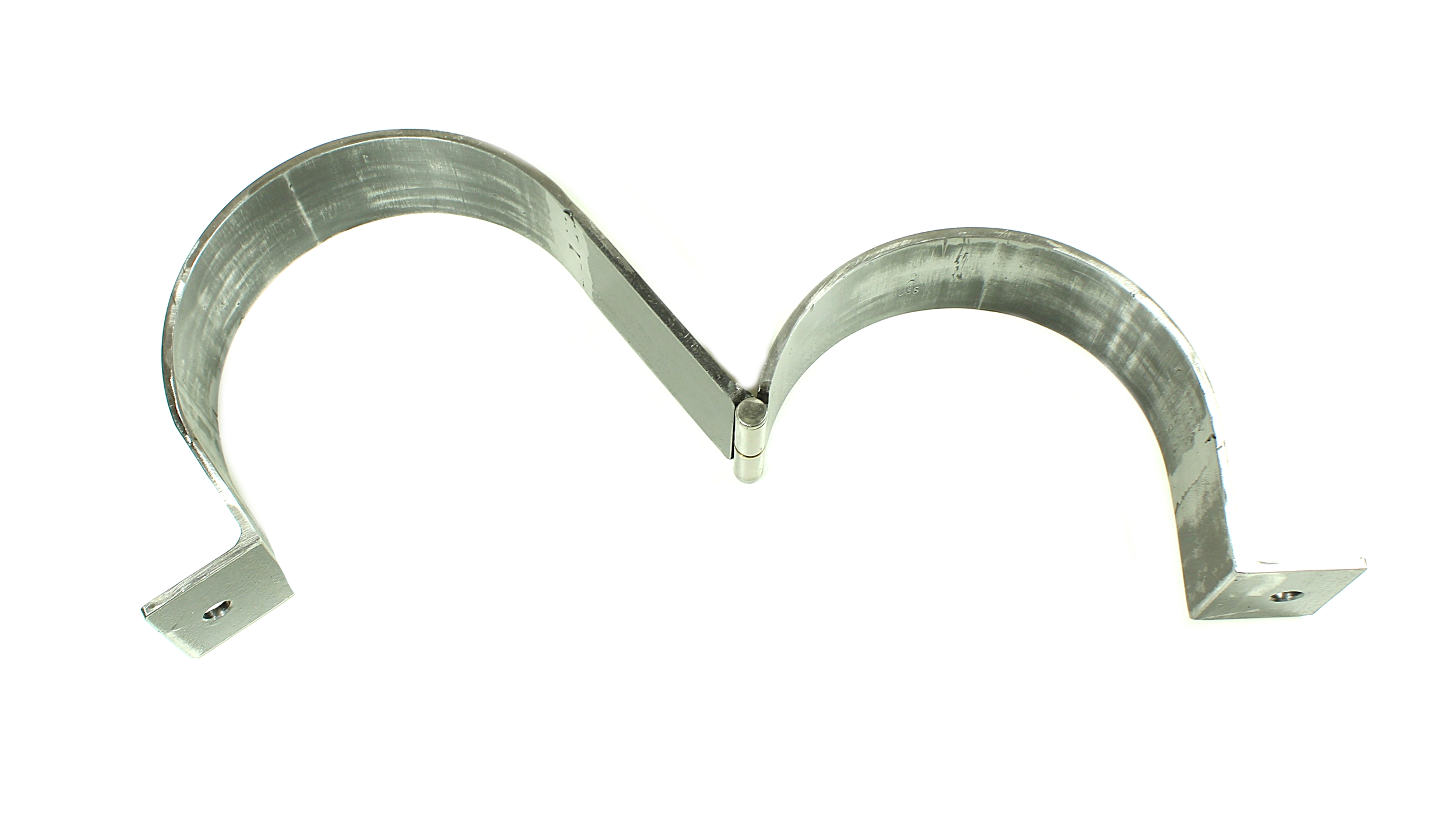 Ovale Fußfessel 26cm x 16cm Handfessel BDSM SM Fessel Mittelalter Bondage Eisenfessel